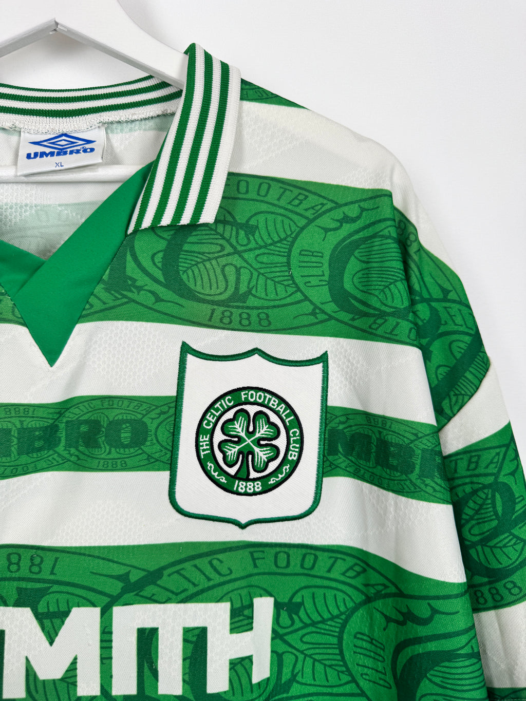 CAMISETA DE FÚTBOL CELTIC GLASGOW 1995/1997 LOCAL (XL)