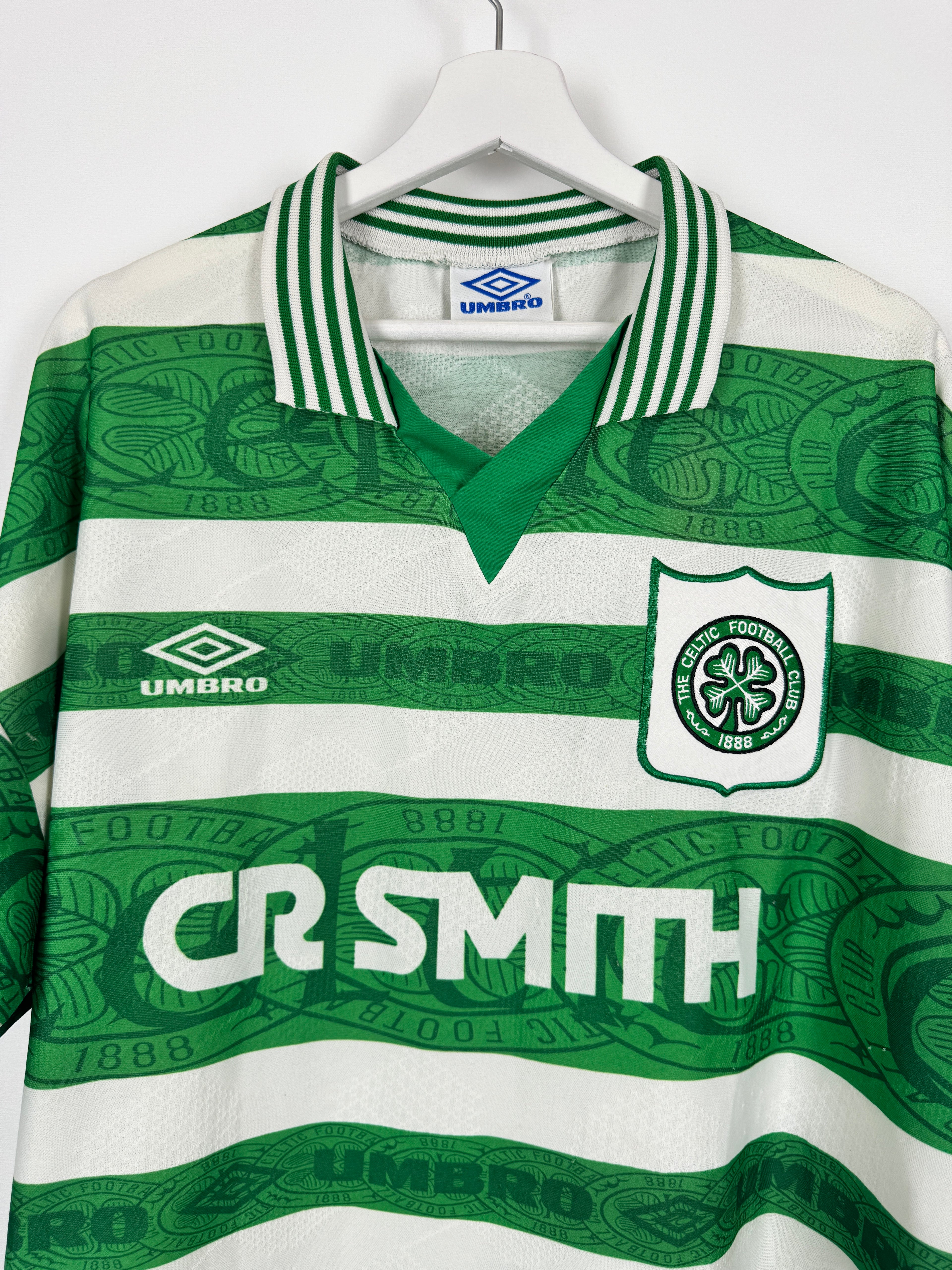 CAMISETA DE FÚTBOL CELTIC GLASGOW 1995/1997 LOCAL (XL)