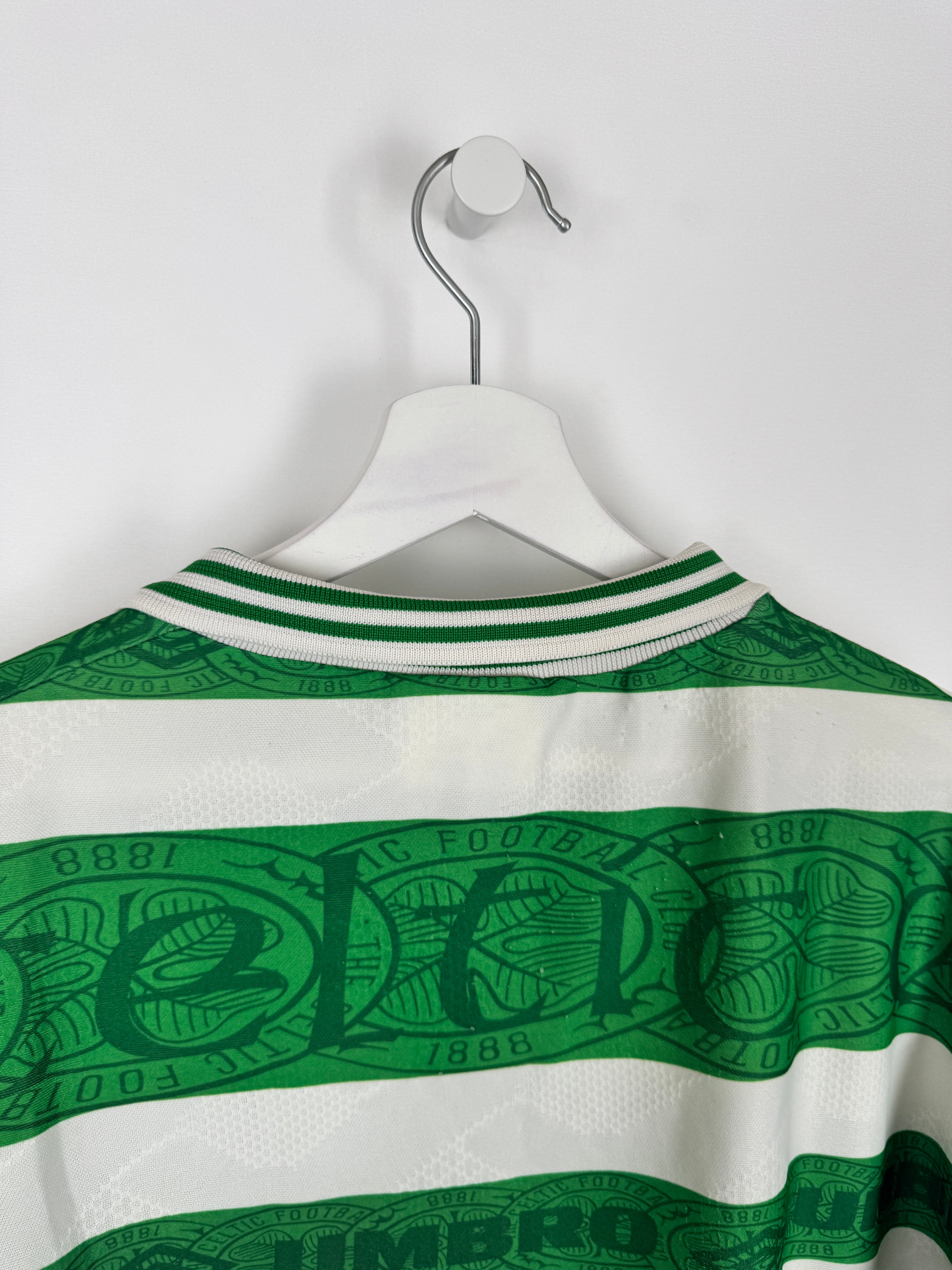 CAMISETA DE FÚTBOL CELTIC GLASGOW 1995/1997 LOCAL (XL)