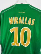 SAINT-ÉTIENNE FOOTBALL JERSEY 2009/2010 HOME - MIRALLAS #10 (XXL)
