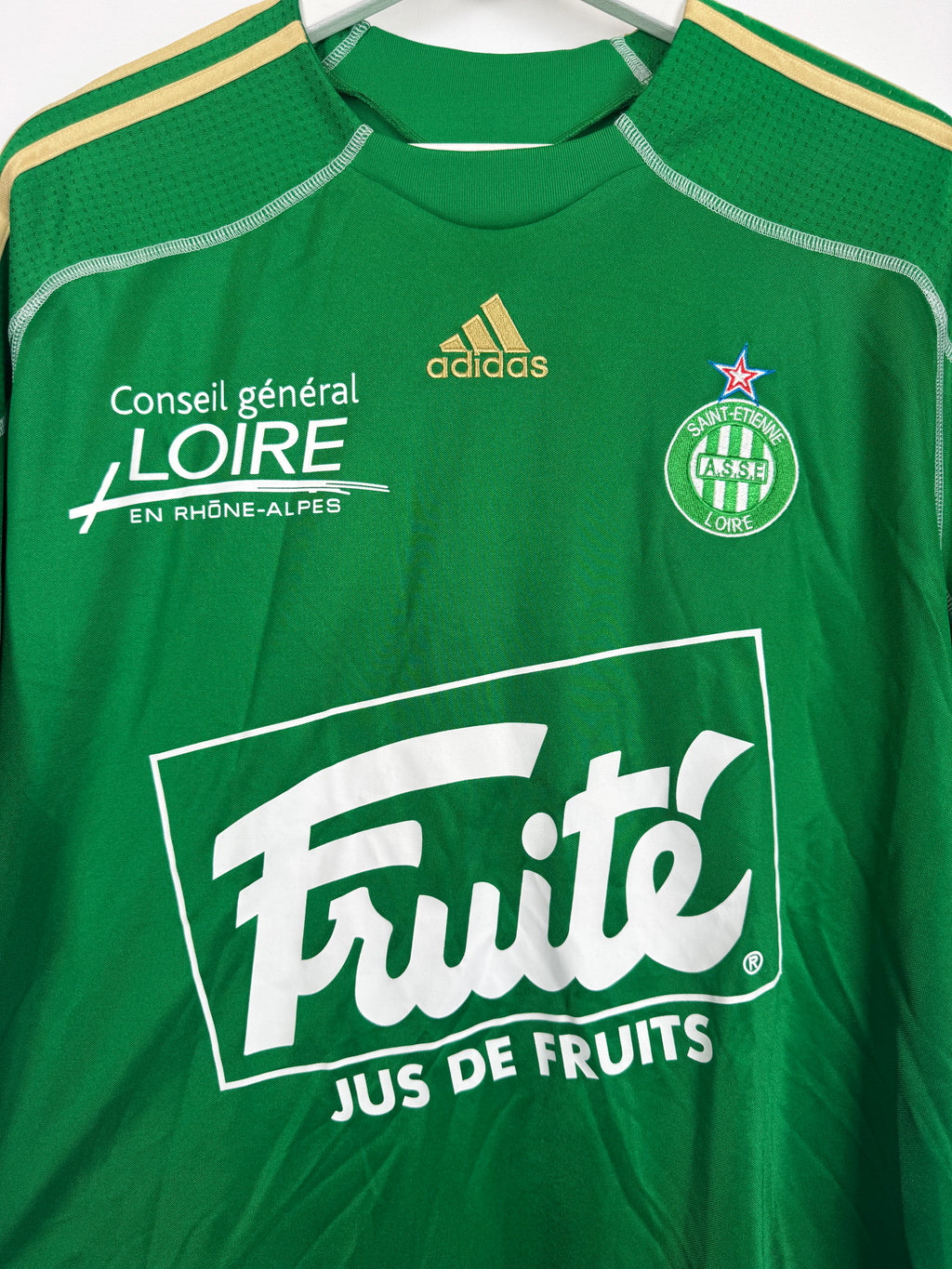SAINT-ÉTIENNE FOOTBALL JERSEY 2009/2010 HOME - MIRALLAS #10 (XXL)