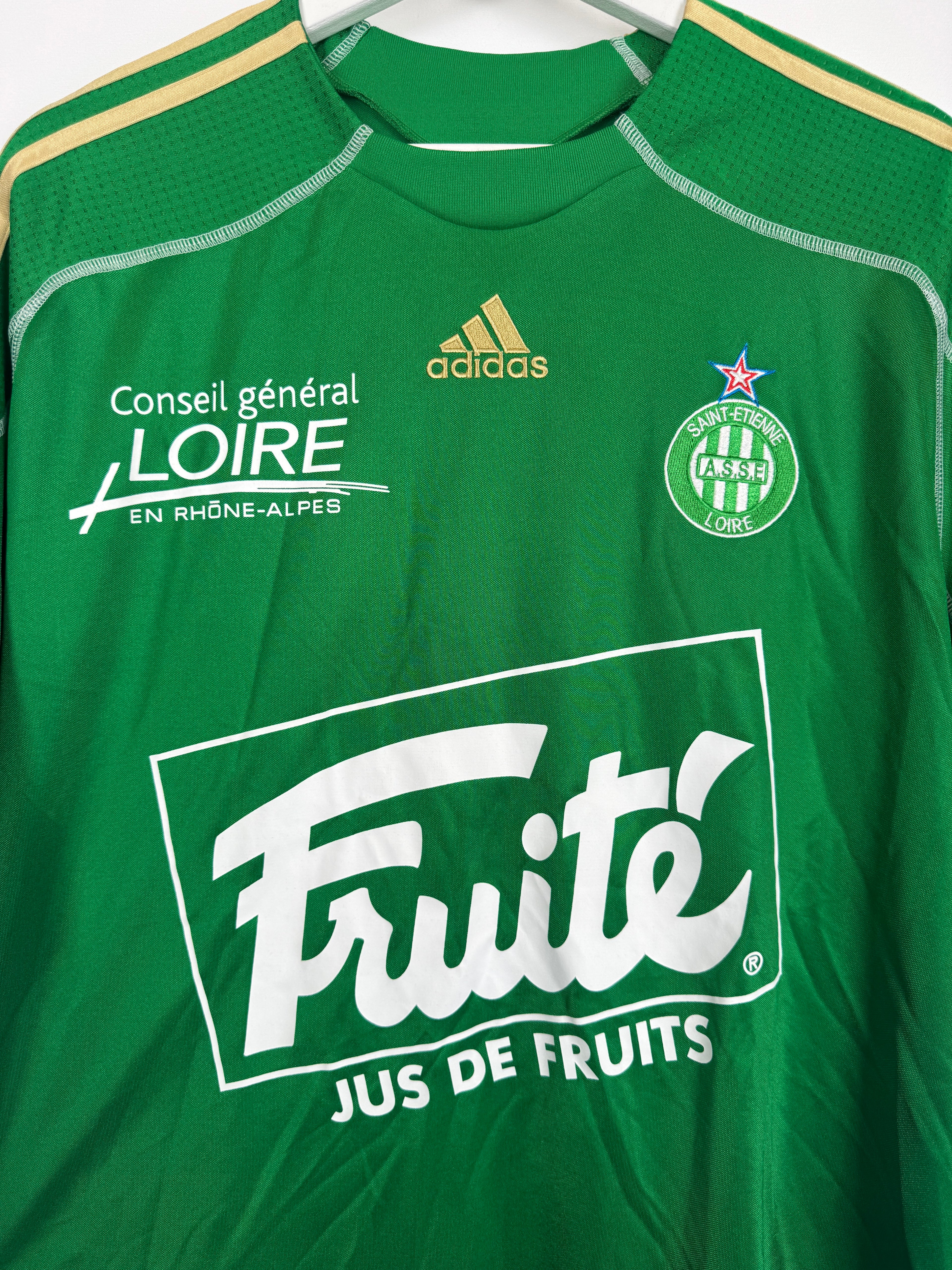 SAINT-ÉTIENNE FOOTBALL JERSEY 2009/2010 HOME - MIRALLAS #10 (XXL)