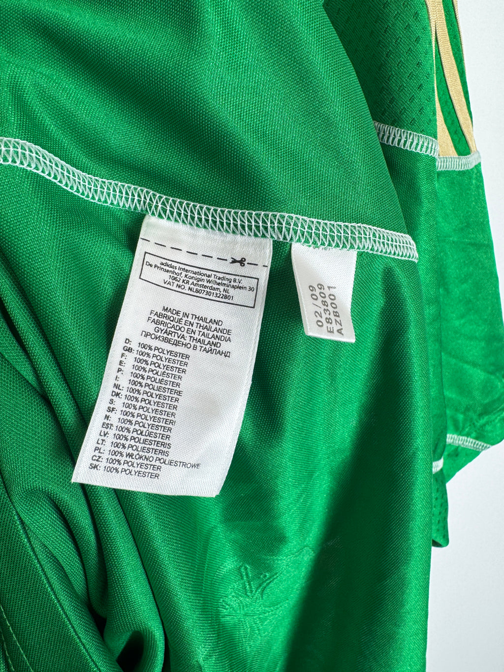 SAINT-ÉTIENNE FOOTBALL JERSEY 2009/2010 HOME - MIRALLAS #10 (XXL)