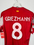 ATLETICO MADRID 2021/2022 HOME FOOTBALL JERSEY - GRIEZMANN #8 (S)