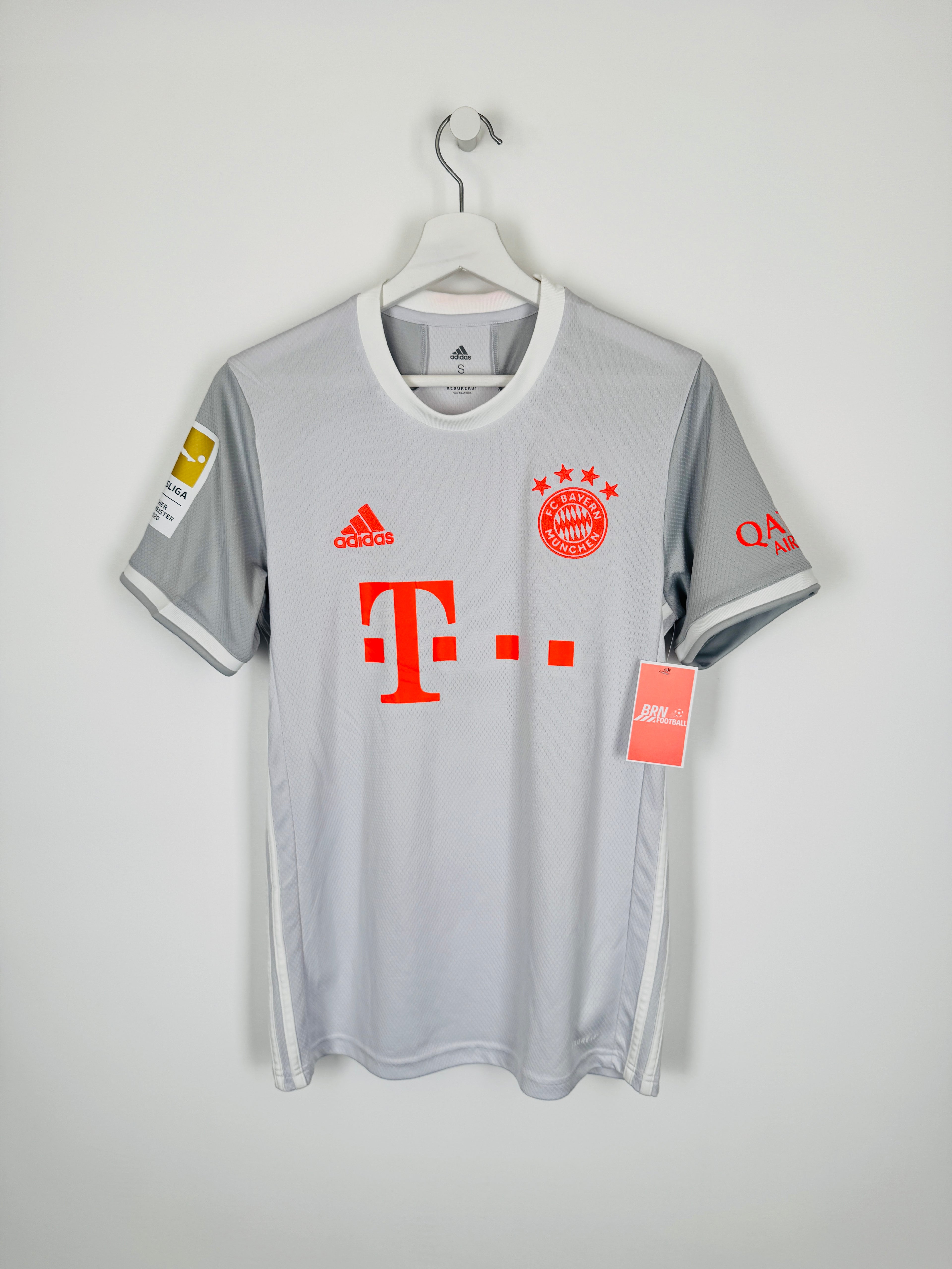 BAYERN MUNICH 2020/2021 AWAY FOOTBALL SHIRT - LEWANDOWSKI #9 (S)