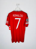 MANCHESTER UNITED 2022/2023 HOME FOOTBALL JERSEY - RONALDO #7 (M)