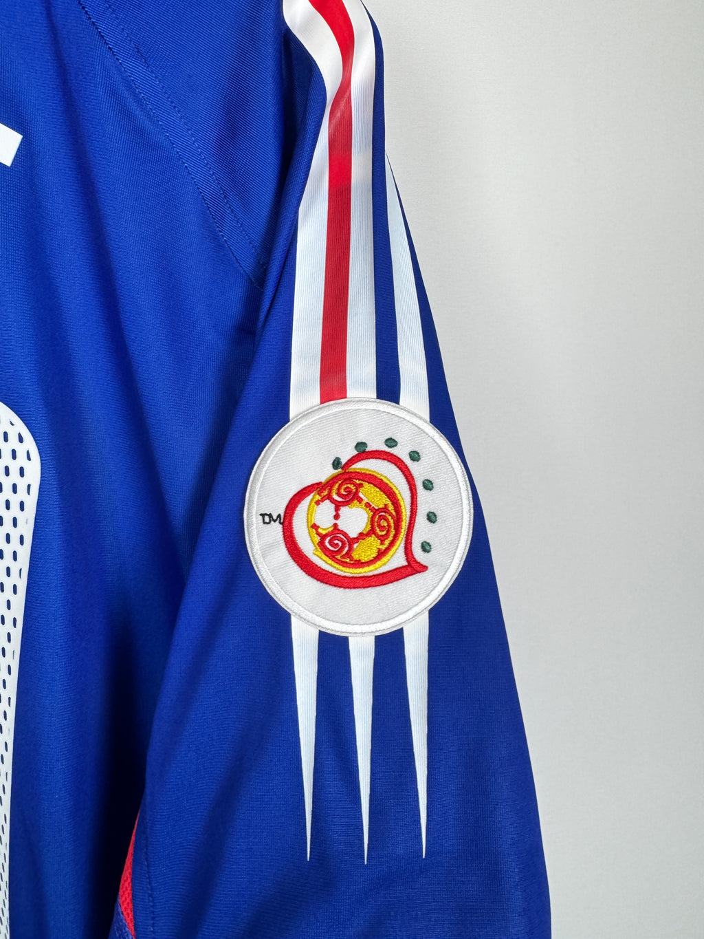CAMISETA DE FÚTBOL SELECCIÓN DE FRANCIA 2004 LOCAL - ZIDANE #10 (XL)