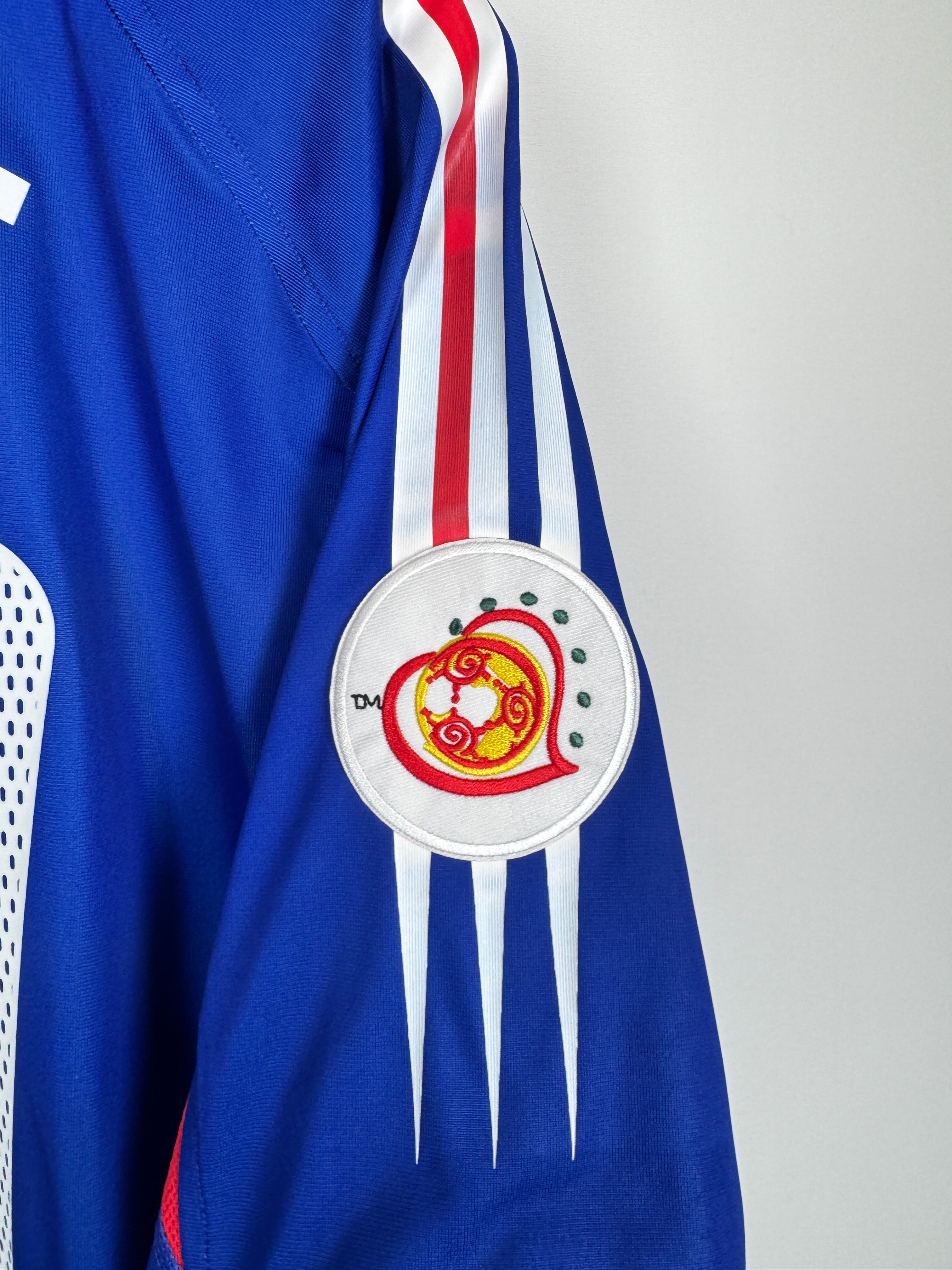 CAMISETA DE FÚTBOL SELECCIÓN DE FRANCIA 2004 LOCAL - ZIDANE #10 (XL)