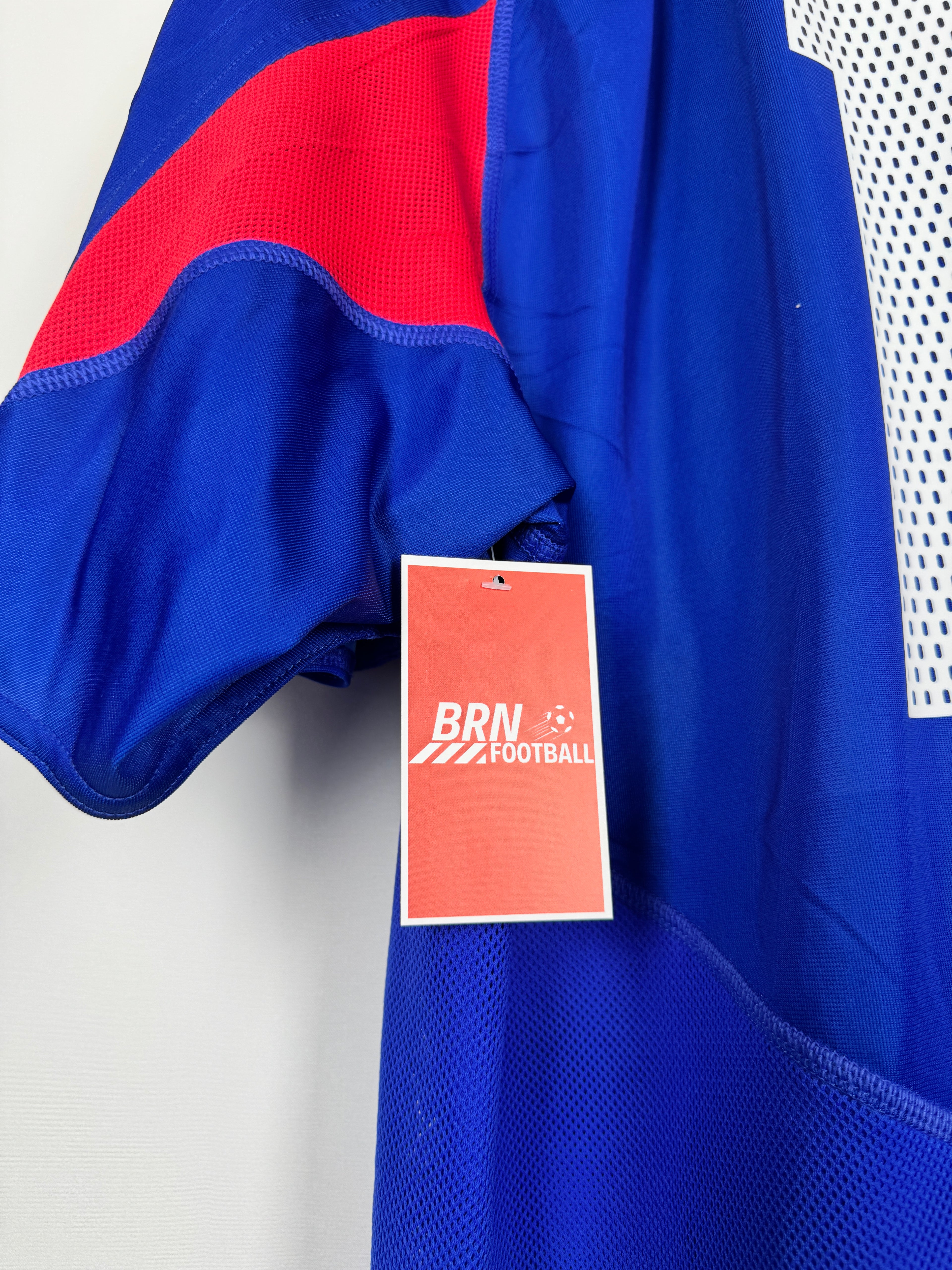 CAMISETA DE FÚTBOL SELECCIÓN DE FRANCIA 2004 LOCAL - ZIDANE #10 (XL)