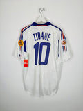 CAMISETA DE FÚTBOL SELECCIÓN FRANCESA 2004 VISITANTE - ZIDANE #10 (L)