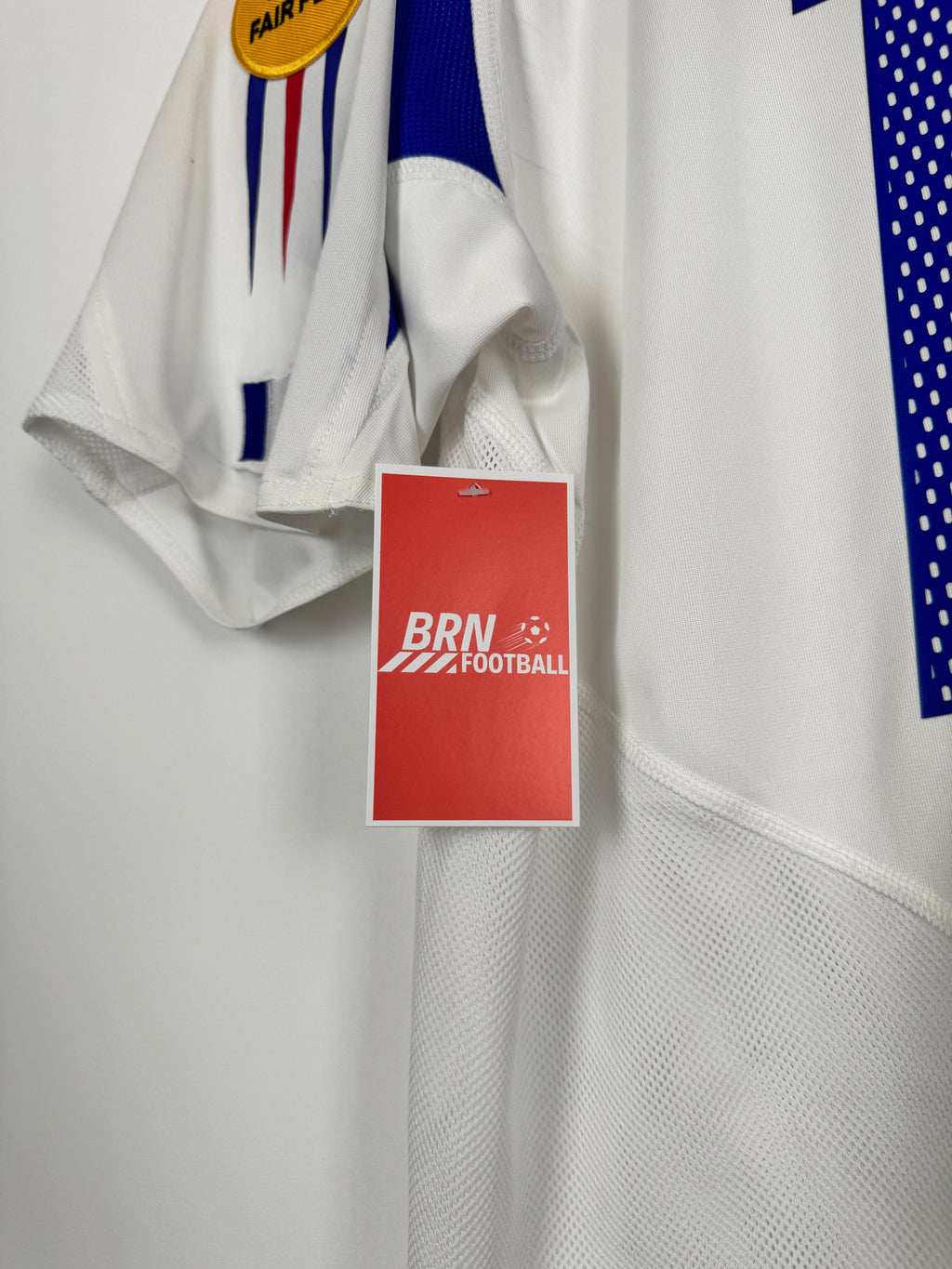 CAMISETA DE FÚTBOL SELECCIÓN FRANCESA 2004 VISITANTE - ZIDANE #10 (L)