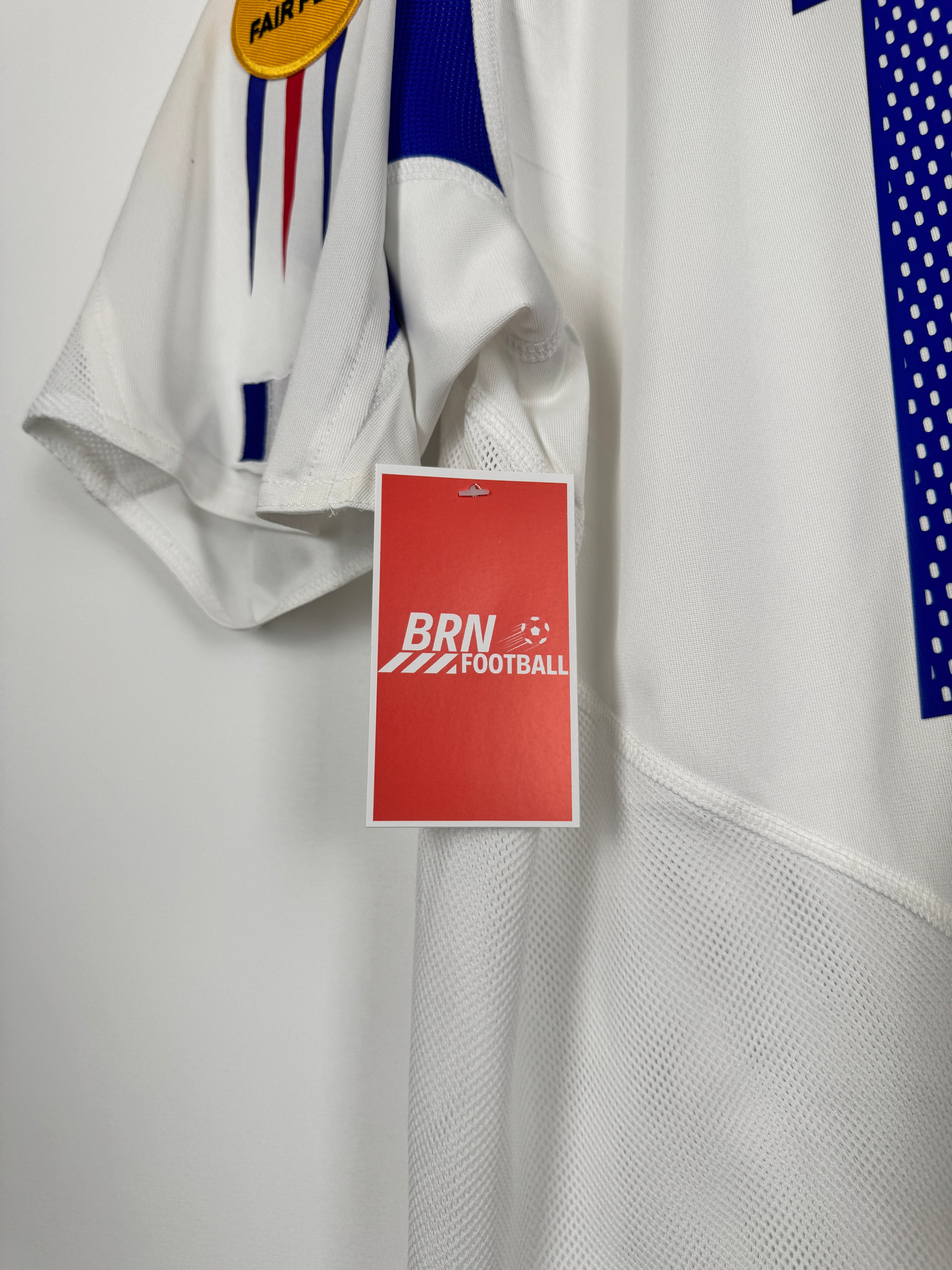 CAMISETA DE FÚTBOL SELECCIÓN FRANCESA 2004 VISITANTE - ZIDANE #10 (L)