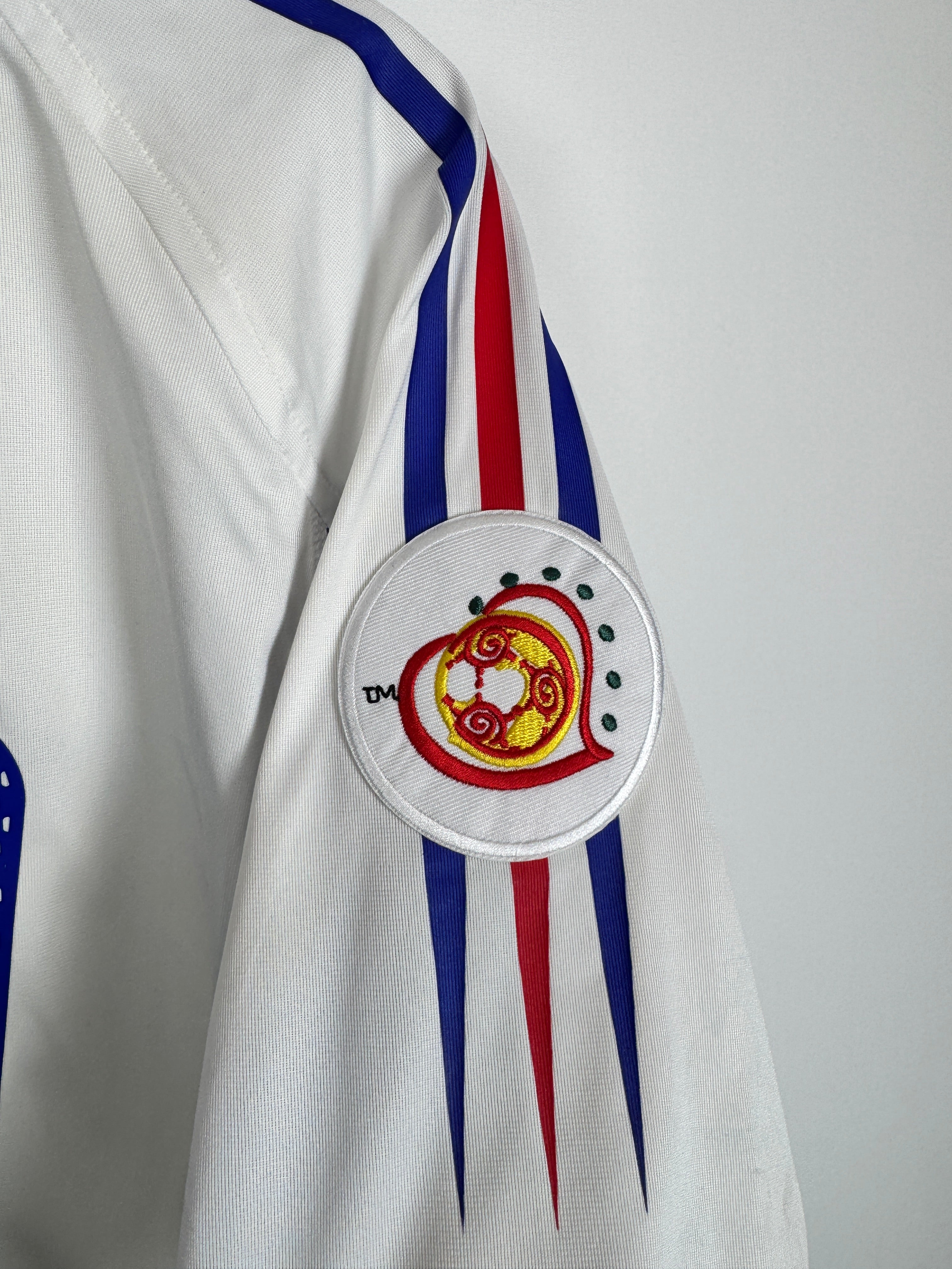 CAMISETA DE FÚTBOL SELECCIÓN FRANCESA 2004 VISITANTE - ZIDANE #10 (L)