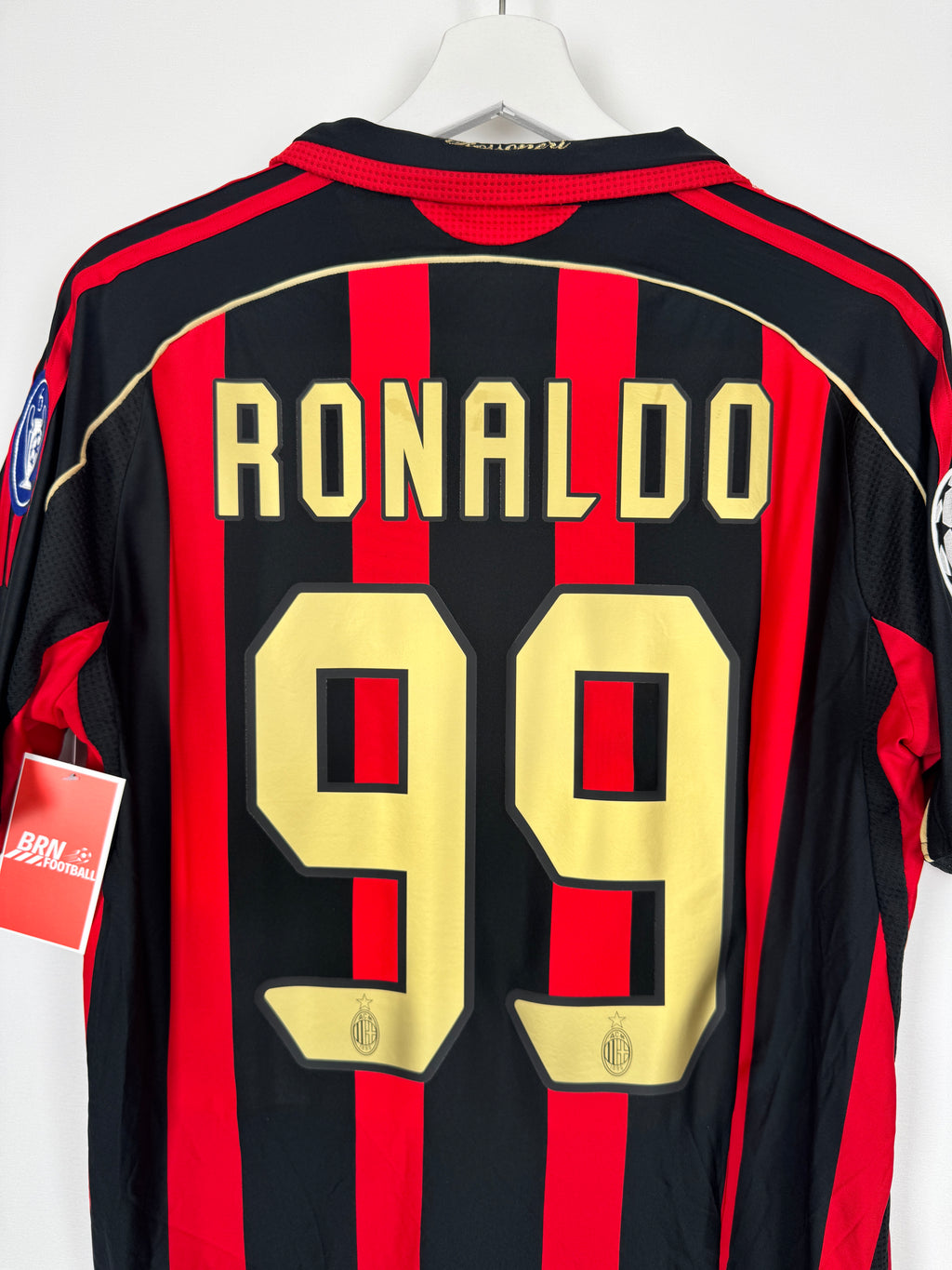 CAMISETA DE FÚTBOL AC MILAN 2006/2007 LOCAL - RONALDO #99 (M)