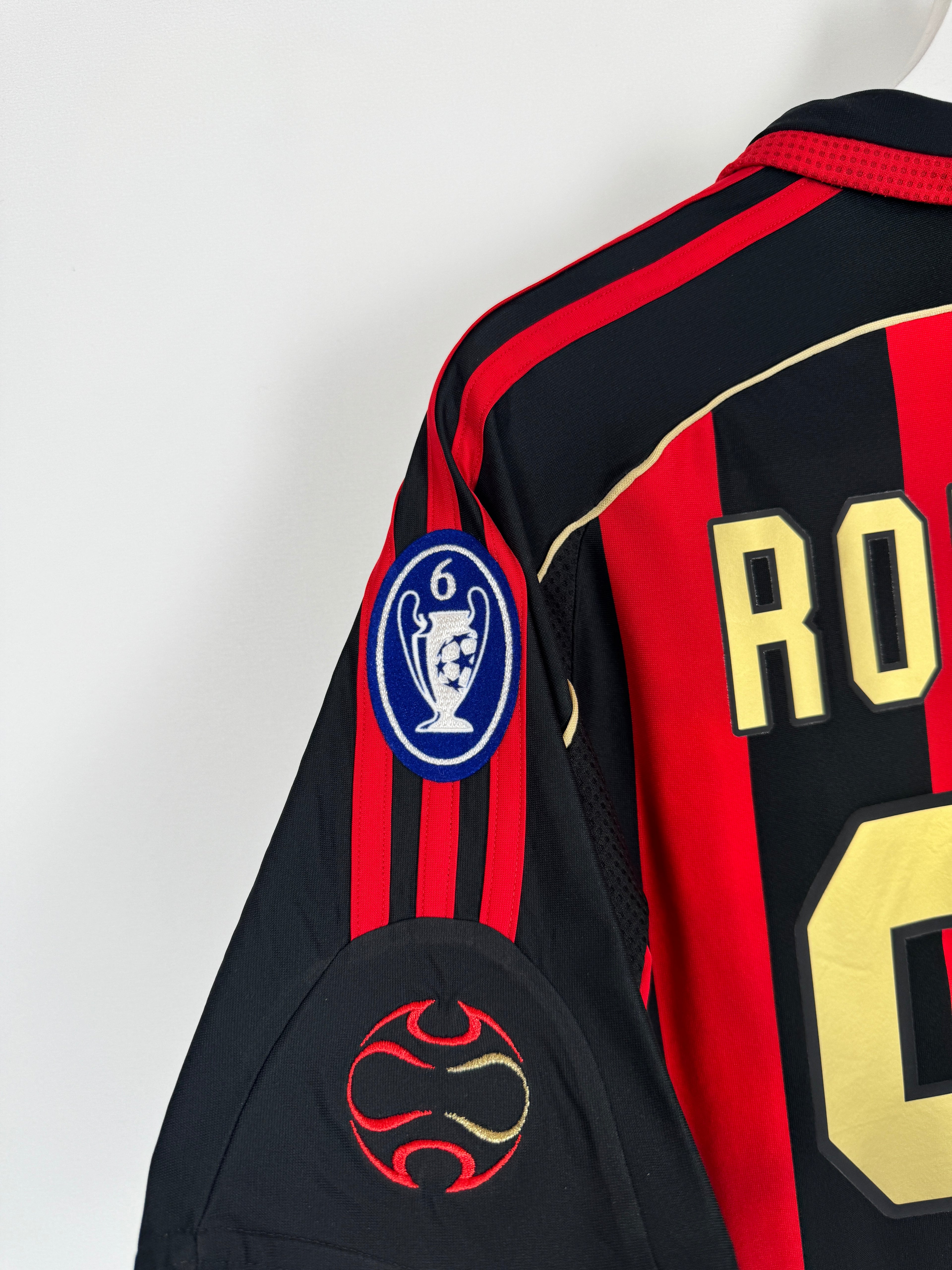 AC MILAN FOOTBALL JERSEY 2006/2007 HOME - RONALDO #99 (M)
