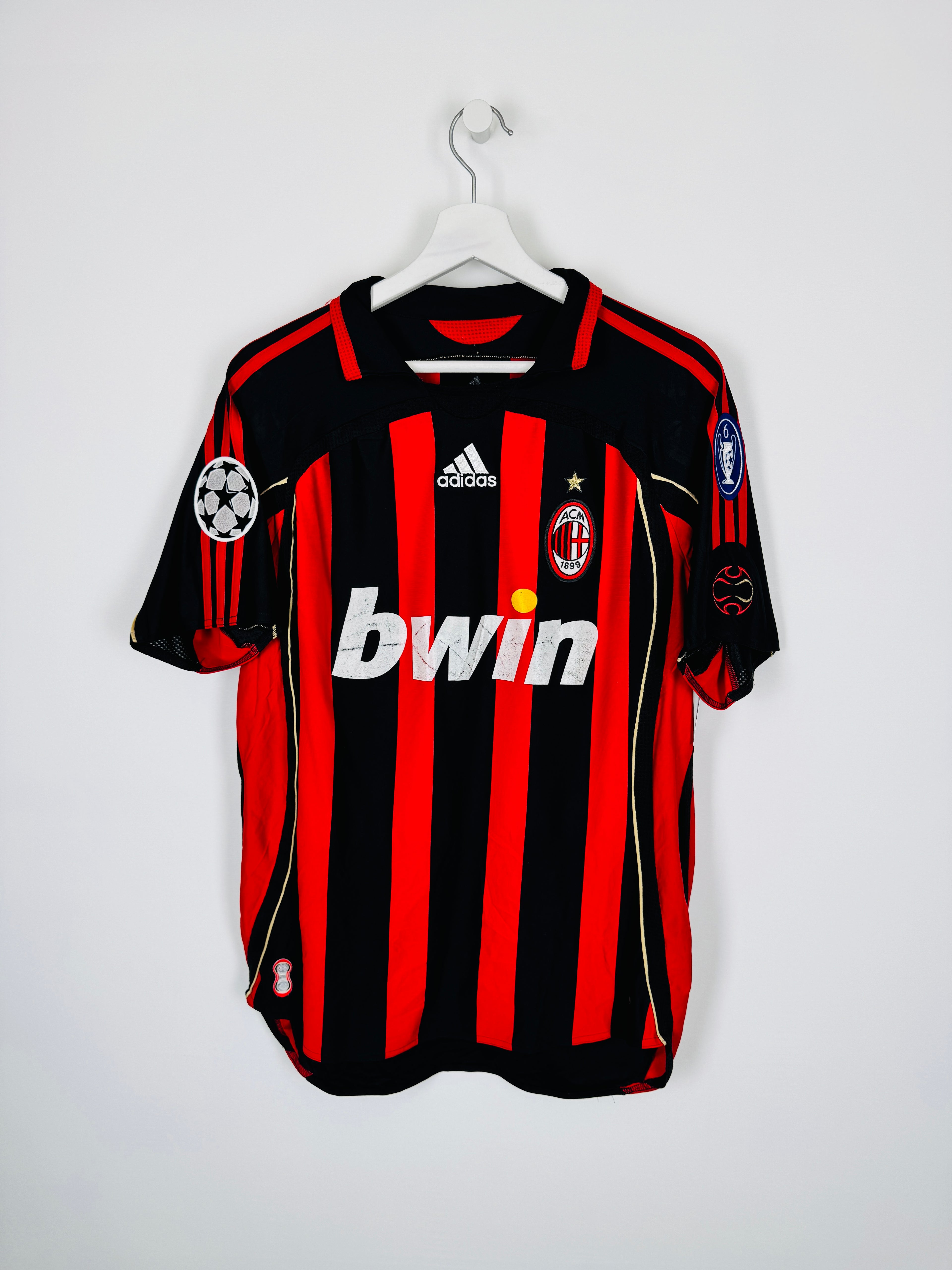 AC MILAN FOOTBALL JERSEY 2006/2007 HOME - RONALDO #99 (M)
