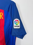 BARCELONA FOOTBALL SHIRT 2016/2017 HOME - NEYMAR JR #10 (S)