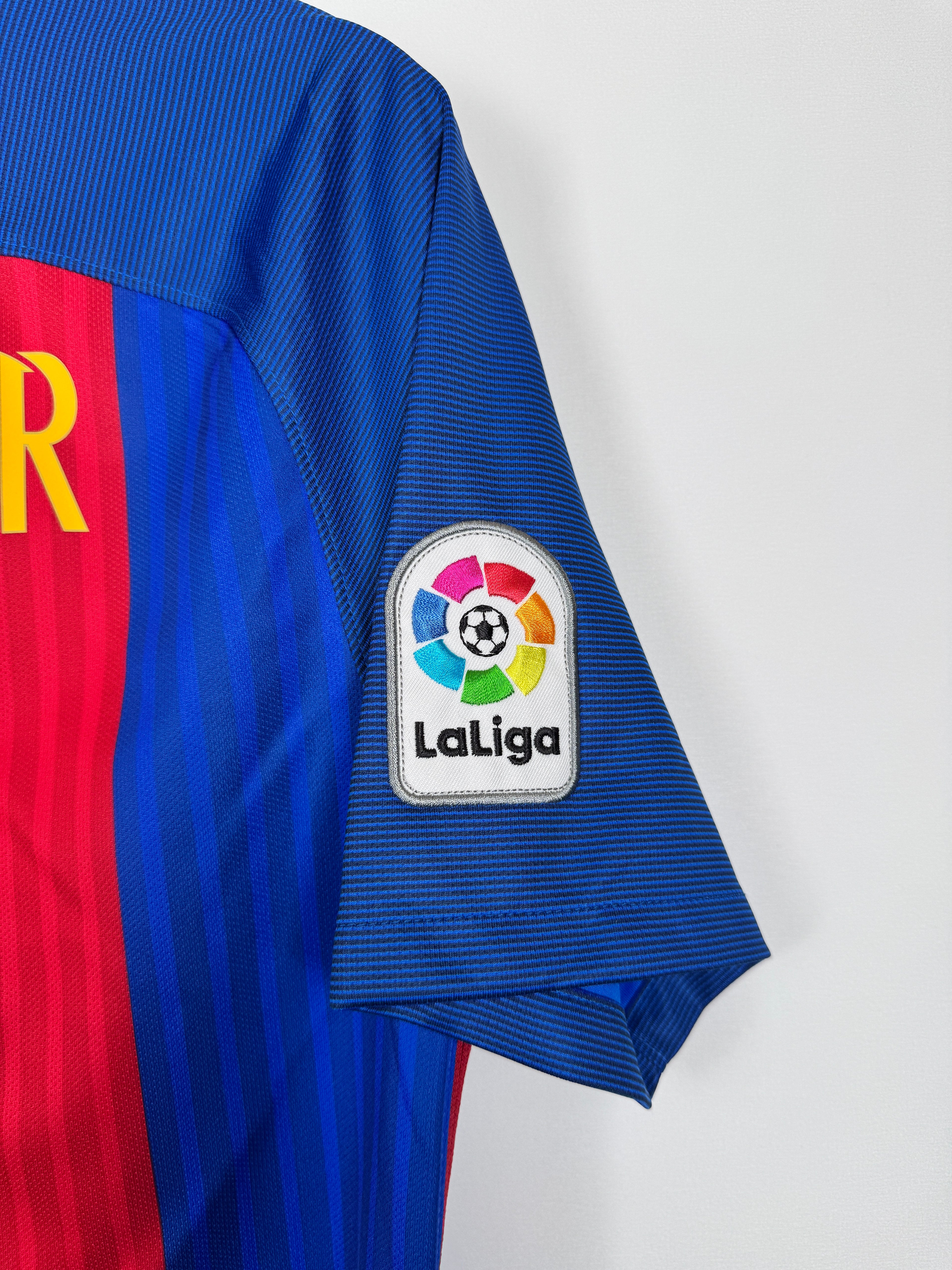 BARCELONA FOOTBALL SHIRT 2016/2017 HOME - NEYMAR JR #10 (S)