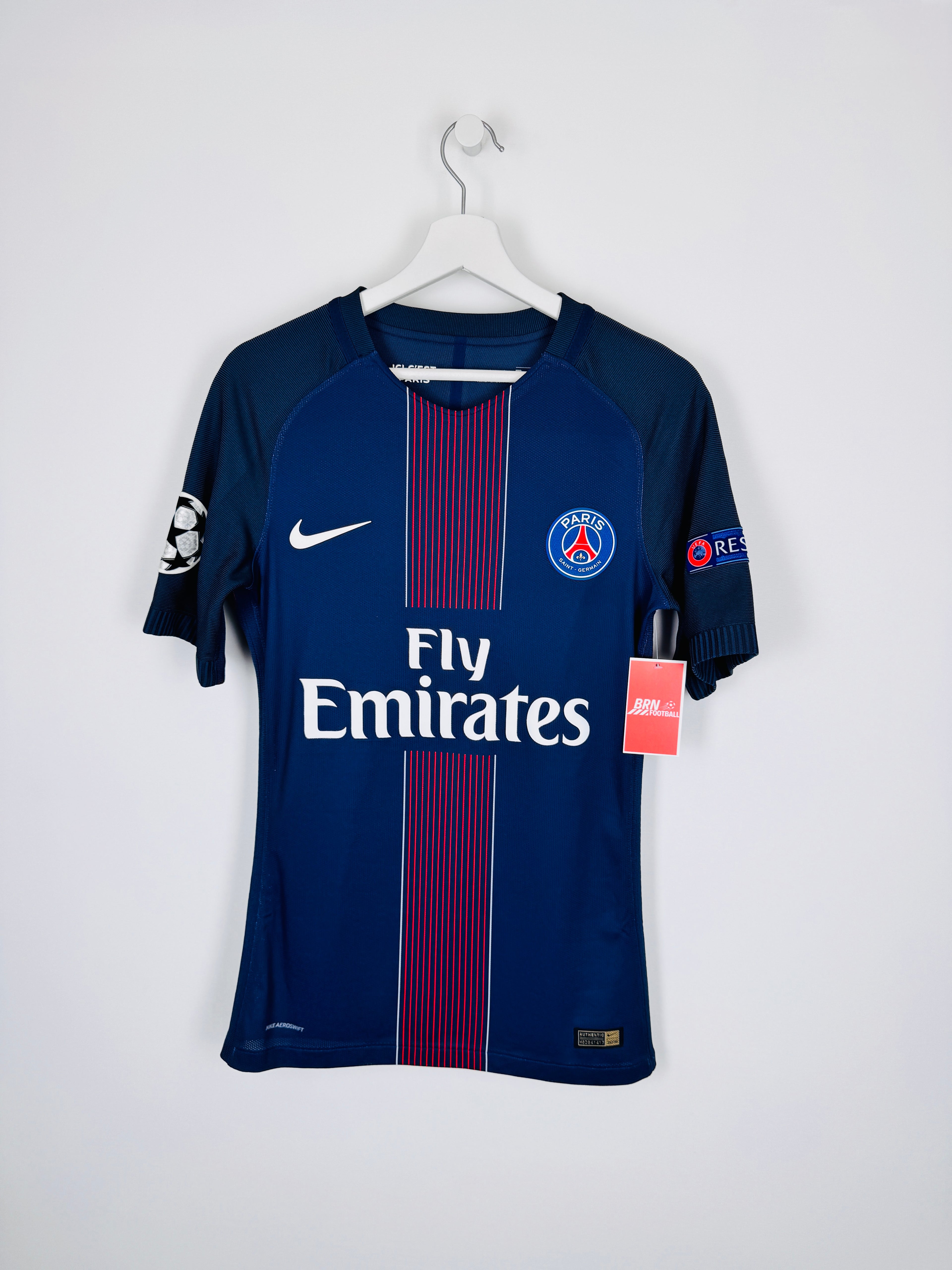 MAILLOT DE FOOTBALL PSG 2016/2017 DOMICILE STOCK PRO - GIOVANI LO CELSO #18 (S)