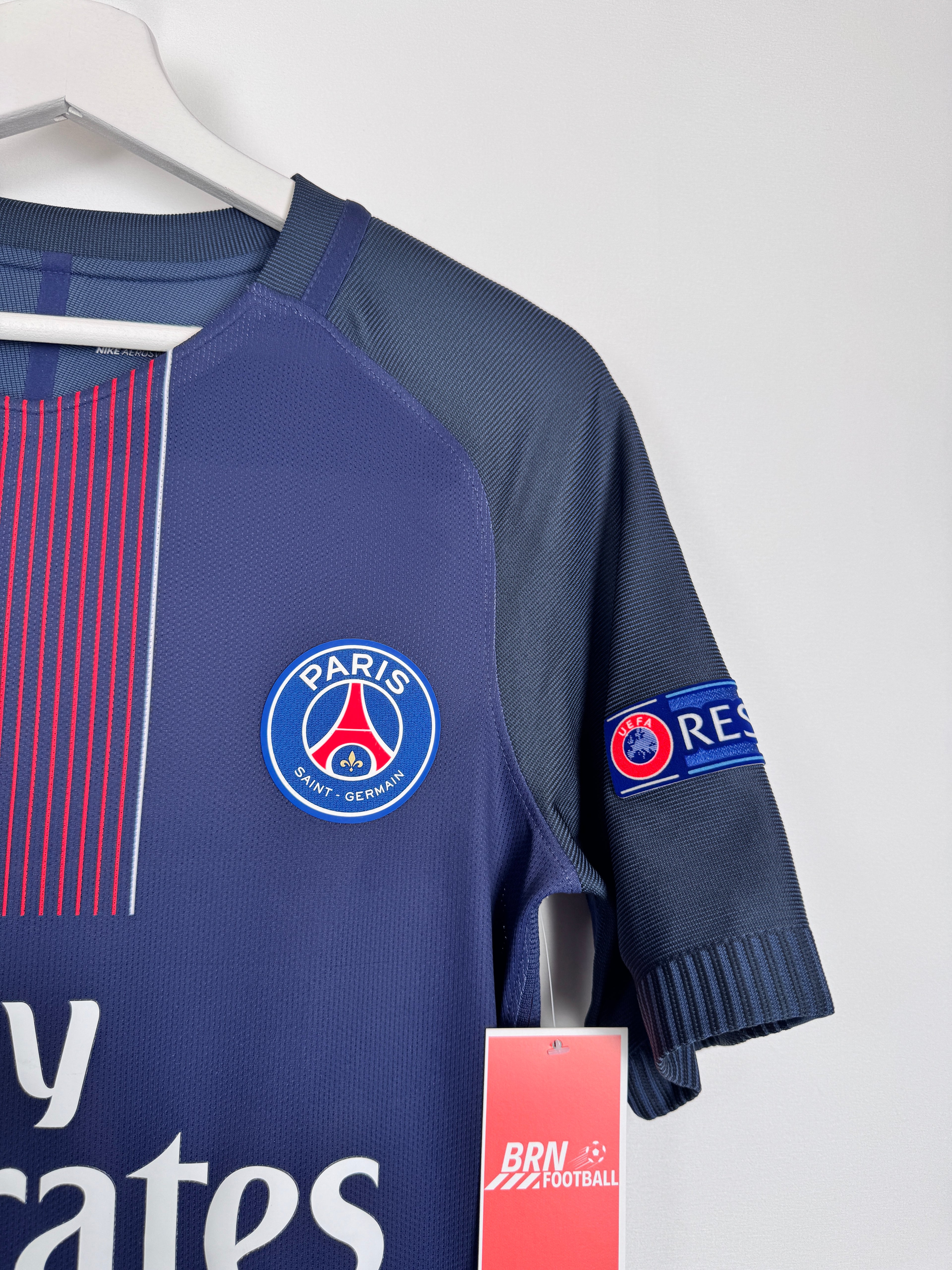 PSG FOOTBALL JERSEY 1997/1998 HOME - NGOTTY #4 (S)