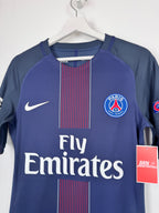PSG FOOTBALL JERSEY 1997/1998 HOME - NGOTTY #4 (S)