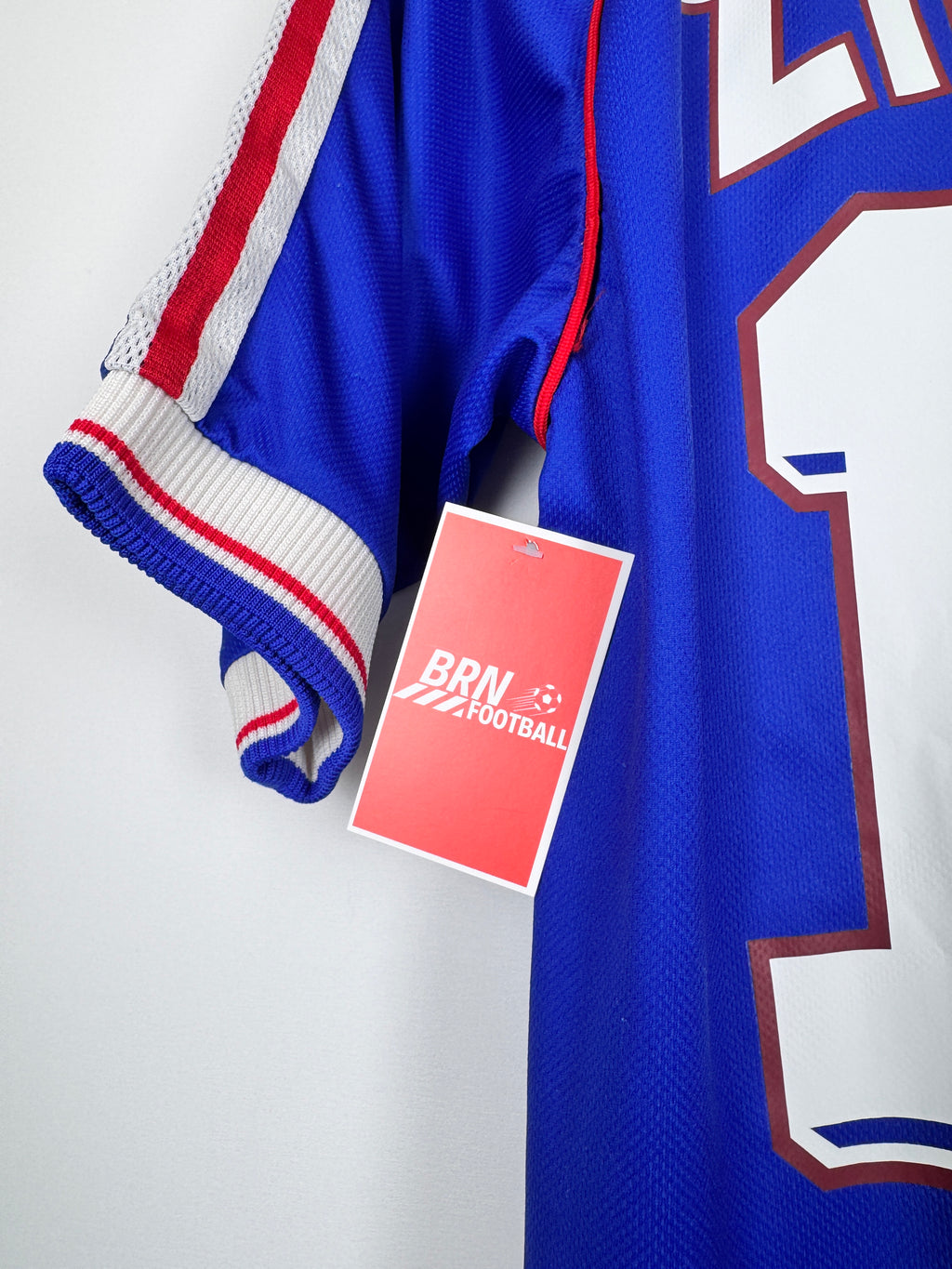 PSG FOOTBALL JERSEY 1997/1998 HOME - NGOTTY #4 (S)