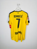 DORTMUND 2016/2017 HOME FOOTBALL JERSEY - DEMBÉLÉ #7 (L)