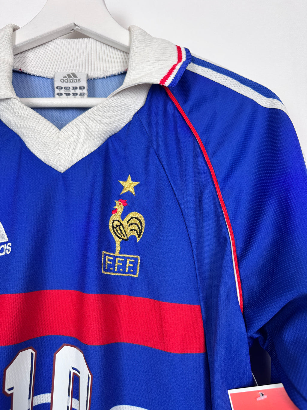 PSG FOOTBALL JERSEY 1997/1998 HOME - NGOTTY #4 (S)
