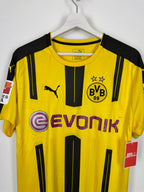 DORTMUND 2016/2017 HOME FOOTBALL JERSEY - DEMBÉLÉ #7 (L)