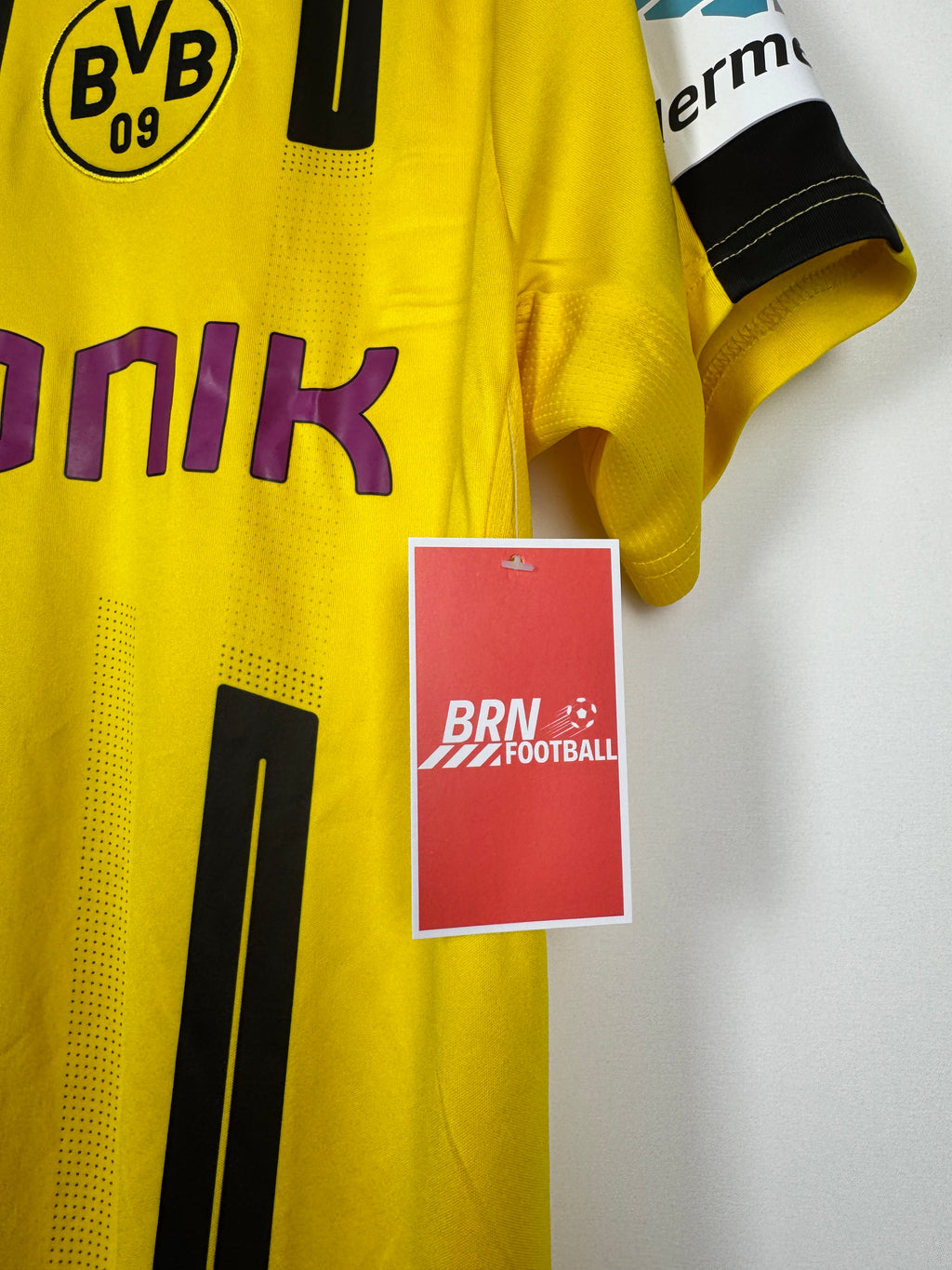 DORTMUND 2016/2017 HOME FOOTBALL JERSEY - DEMBÉLÉ #7 (L)