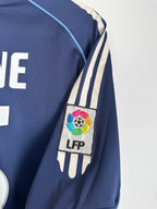 REAL MADRID 2005/2006 AWAY FOOTBALL SHIRT - ZIDANE #5 (M)