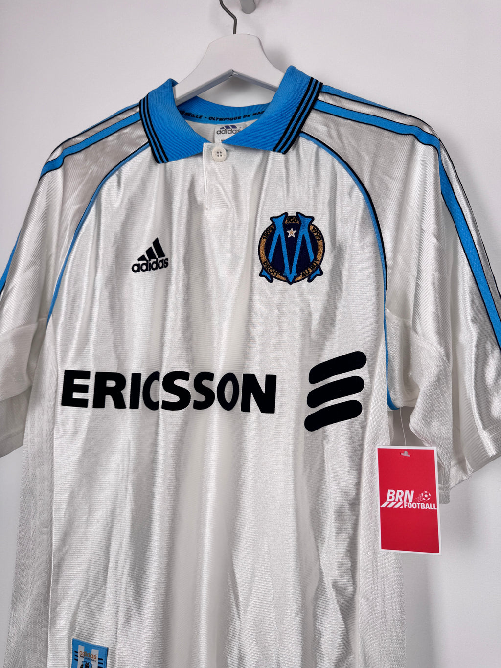 PSG FOOTBALL JERSEY 1997/1998 HOME - NGOTTY #4 (S)