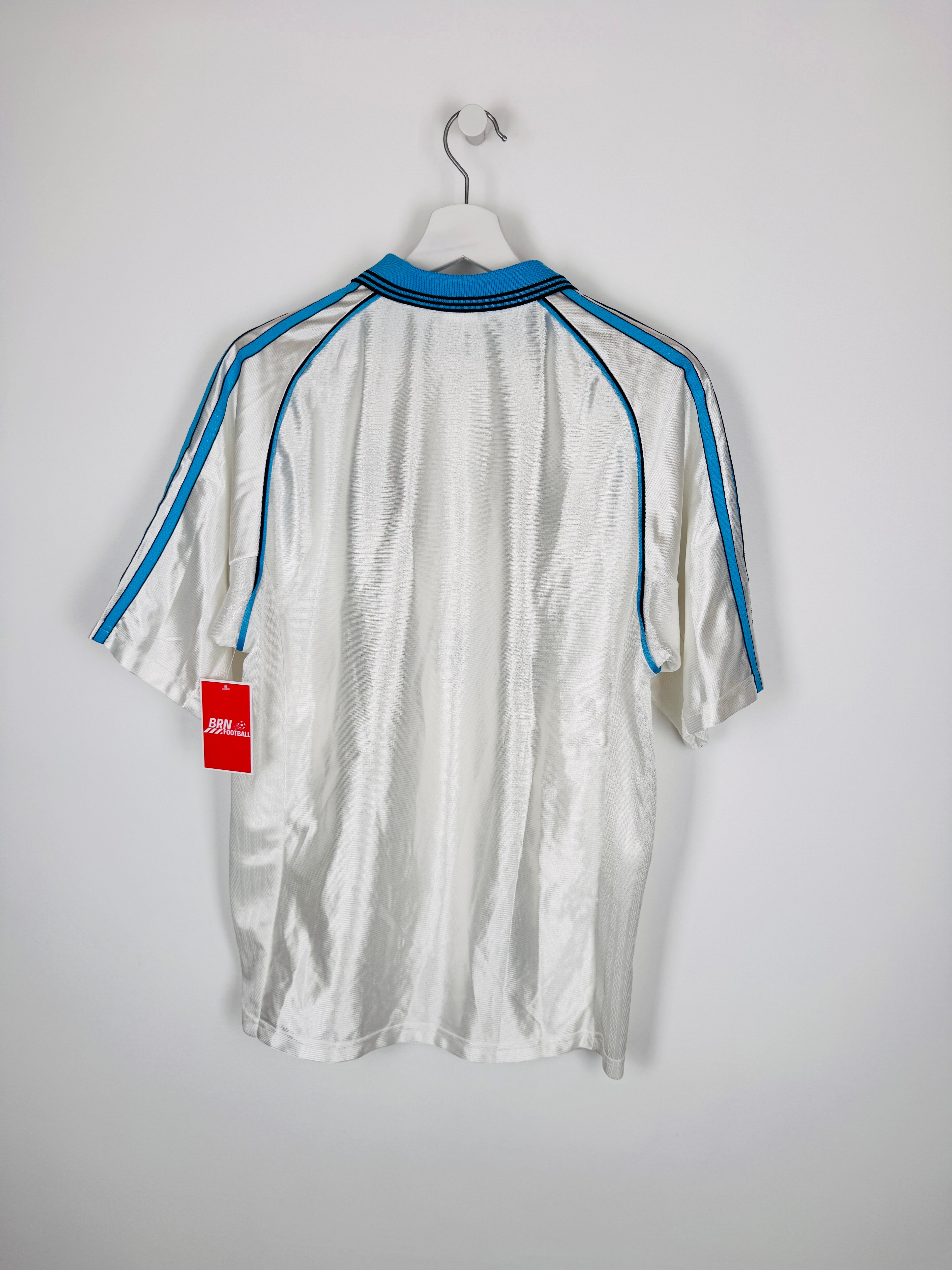 MAILLOT DE FOOTBALL OLYMPIQUE DE MARSEILLE 1998/1998 DOMICILE CENTENAIRE (S)