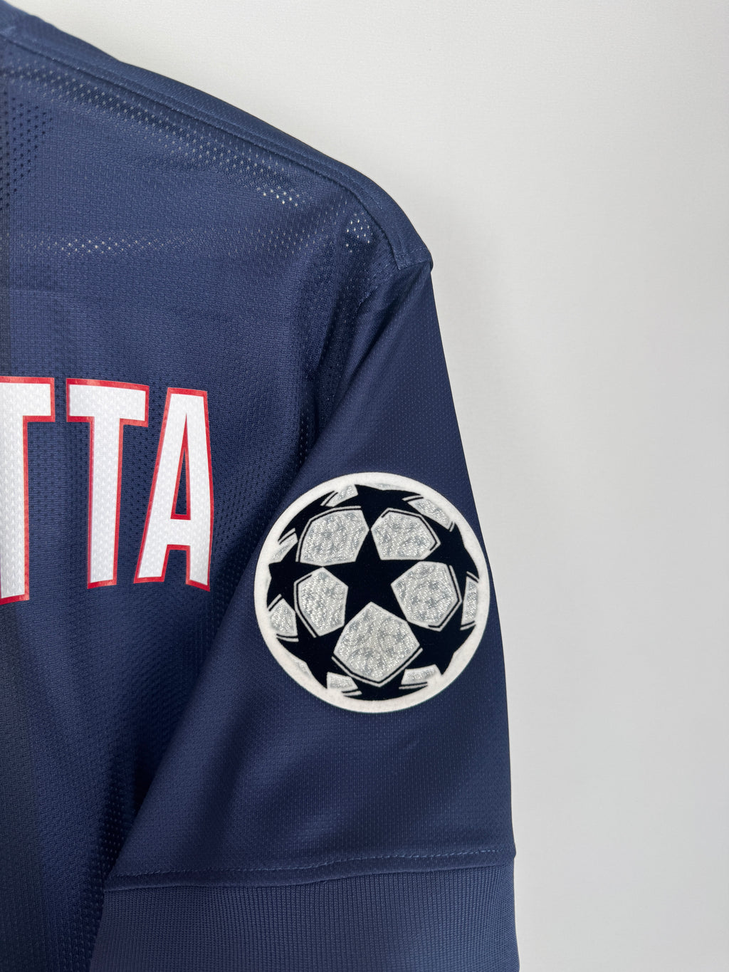 PSG 2014/2015 HOME FOOTBALL SHIRT - THIAGO MOTTA #8 PLAYER ISSUE (M)