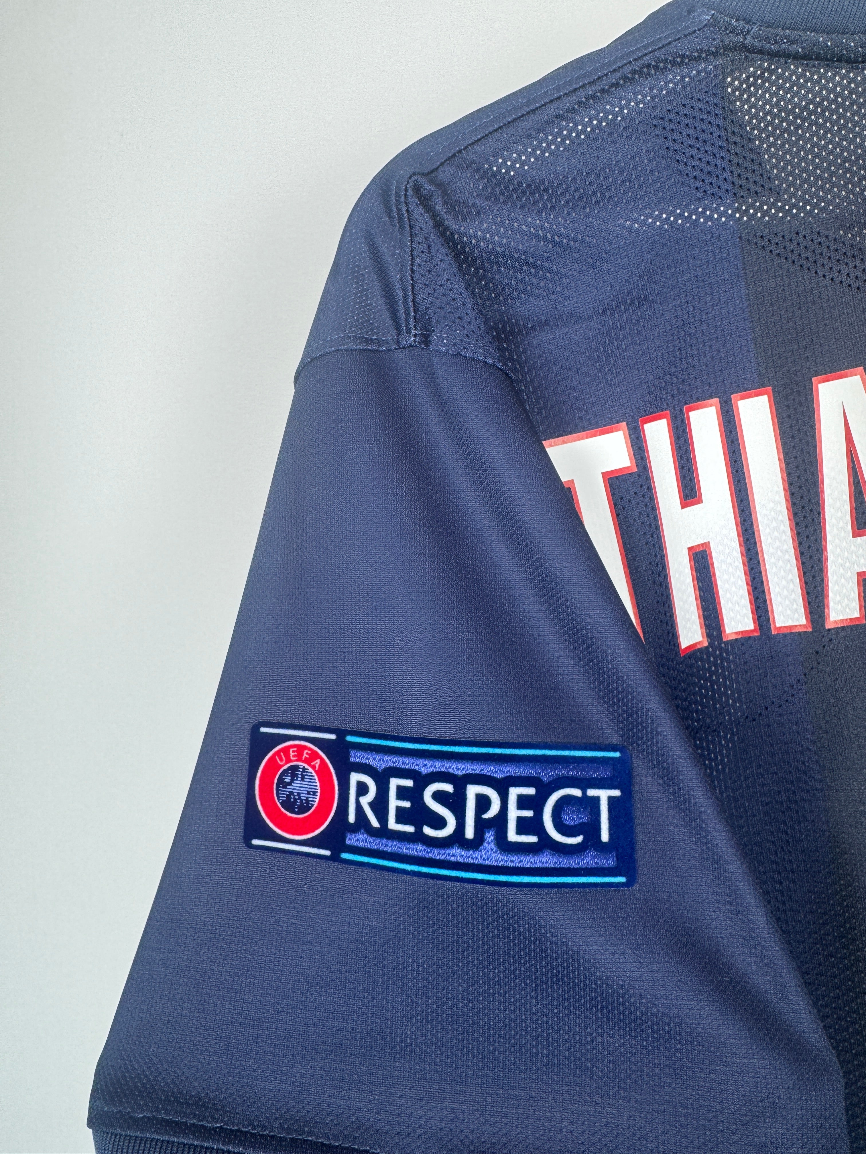 PSG 2014/2015 HOME FOOTBALL SHIRT - THIAGO MOTTA #8 PLAYER ISSUE (M)