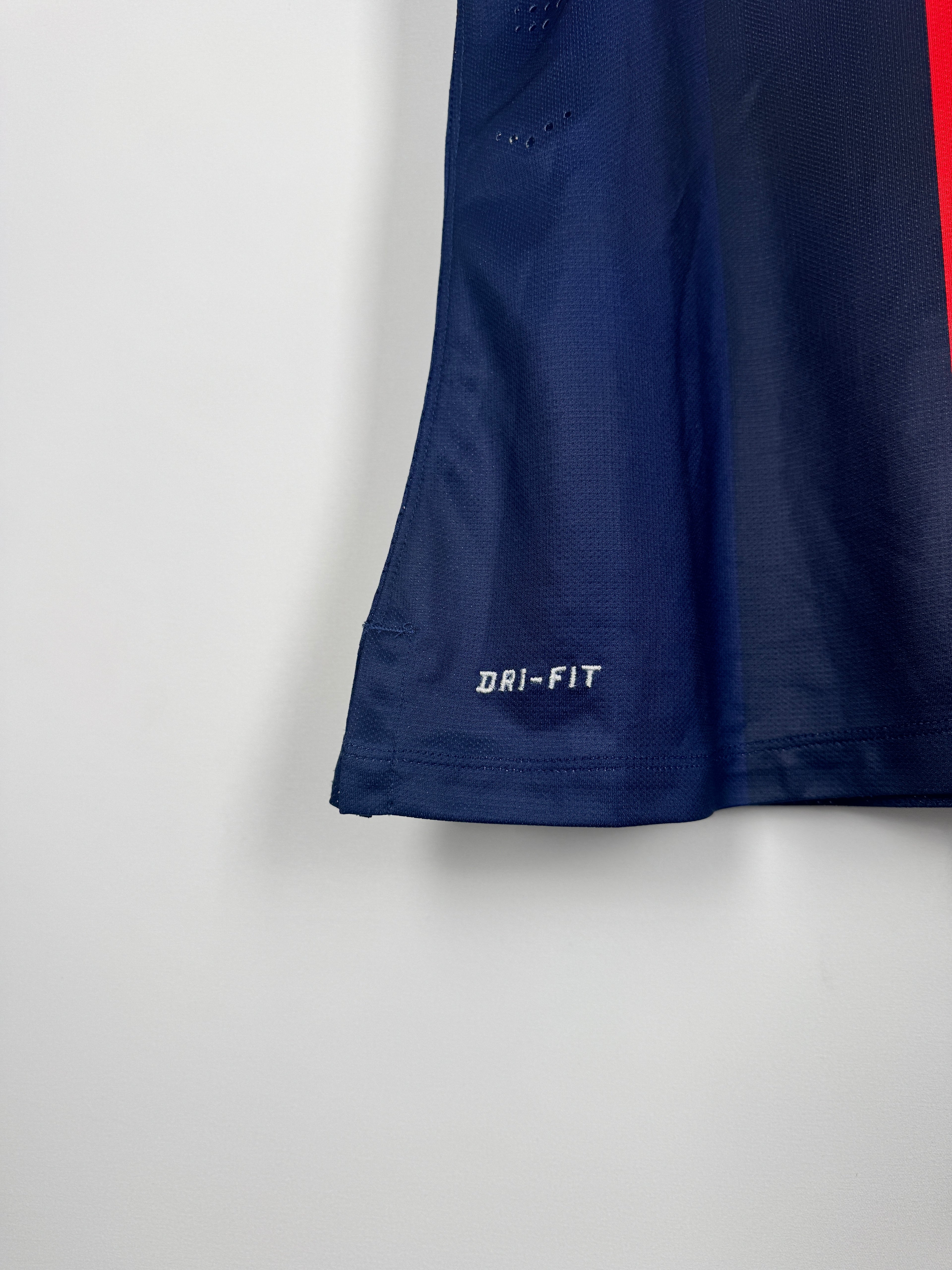 PSG 2014/2015 HOME FOOTBALL SHIRT - THIAGO MOTTA #8 PLAYER ISSUE (M)