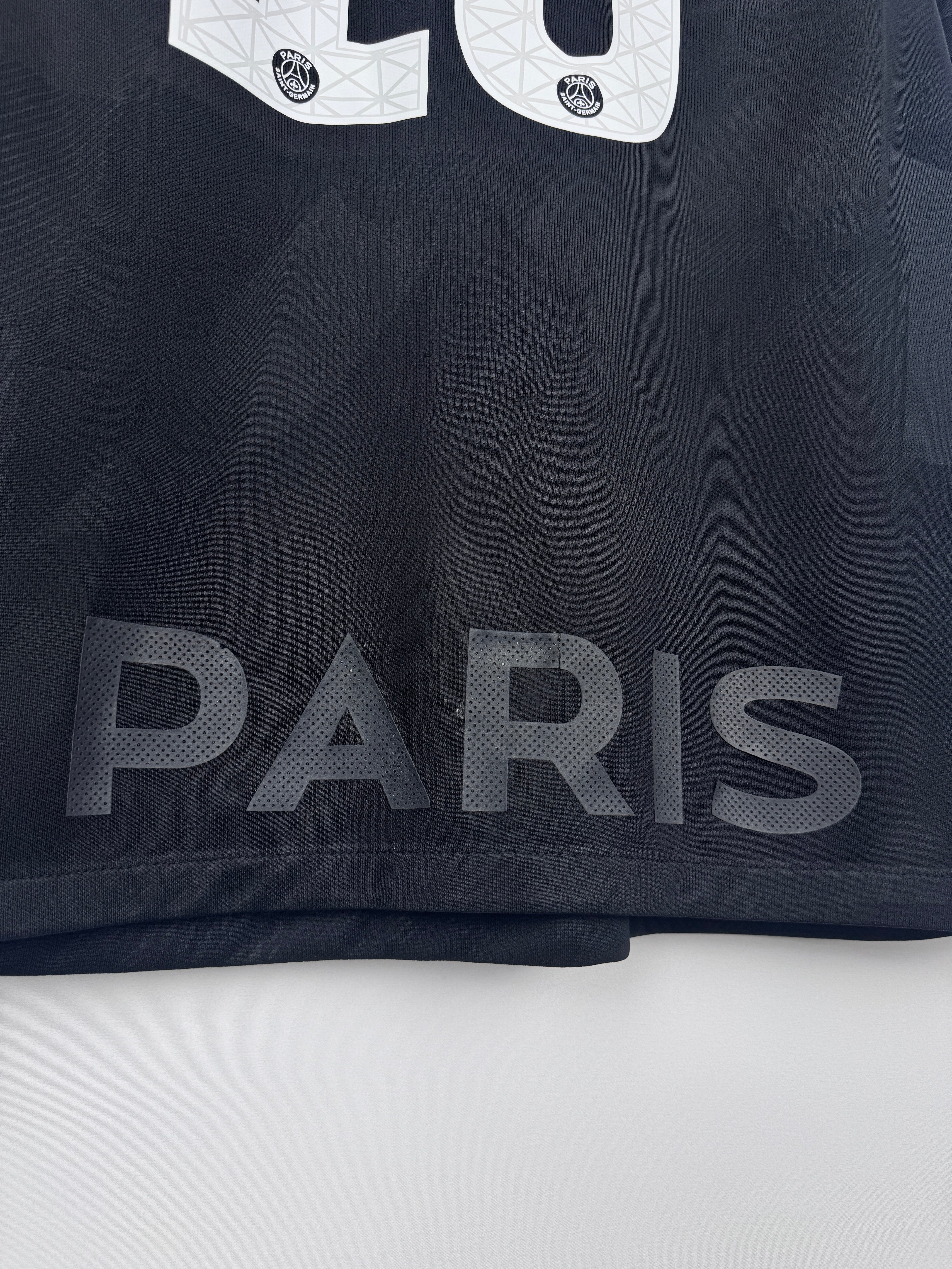 PSG FOOTBALL JERSEY 1997/1998 HOME - NGOTTY #4 (S)