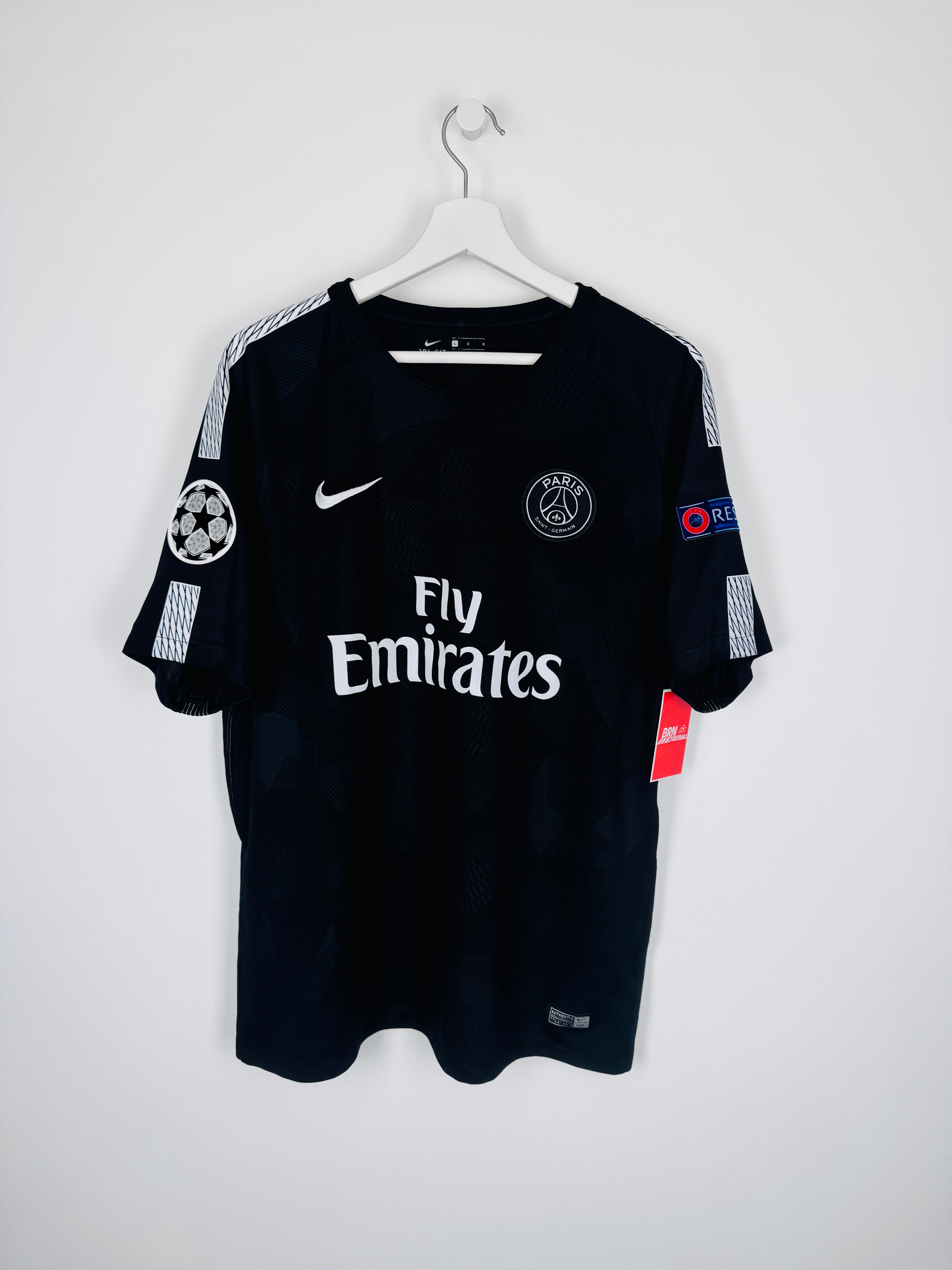 PSG FOOTBALL JERSEY 1997/1998 HOME - NGOTTY #4 (S)