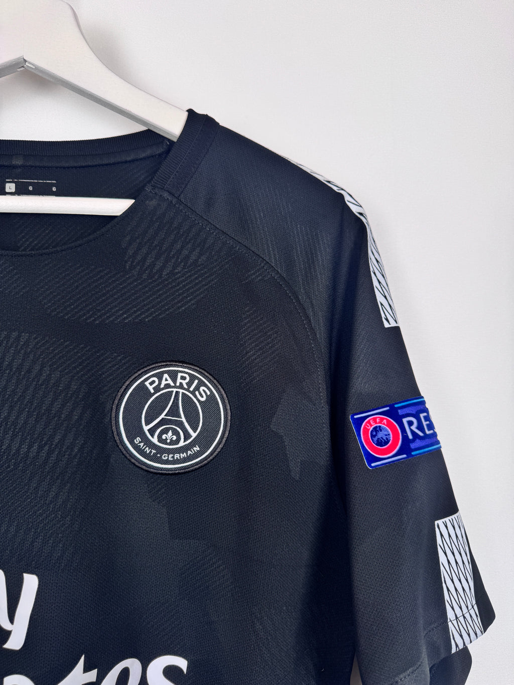 PSG FOOTBALL JERSEY 1997/1998 HOME - NGOTTY #4 (S)