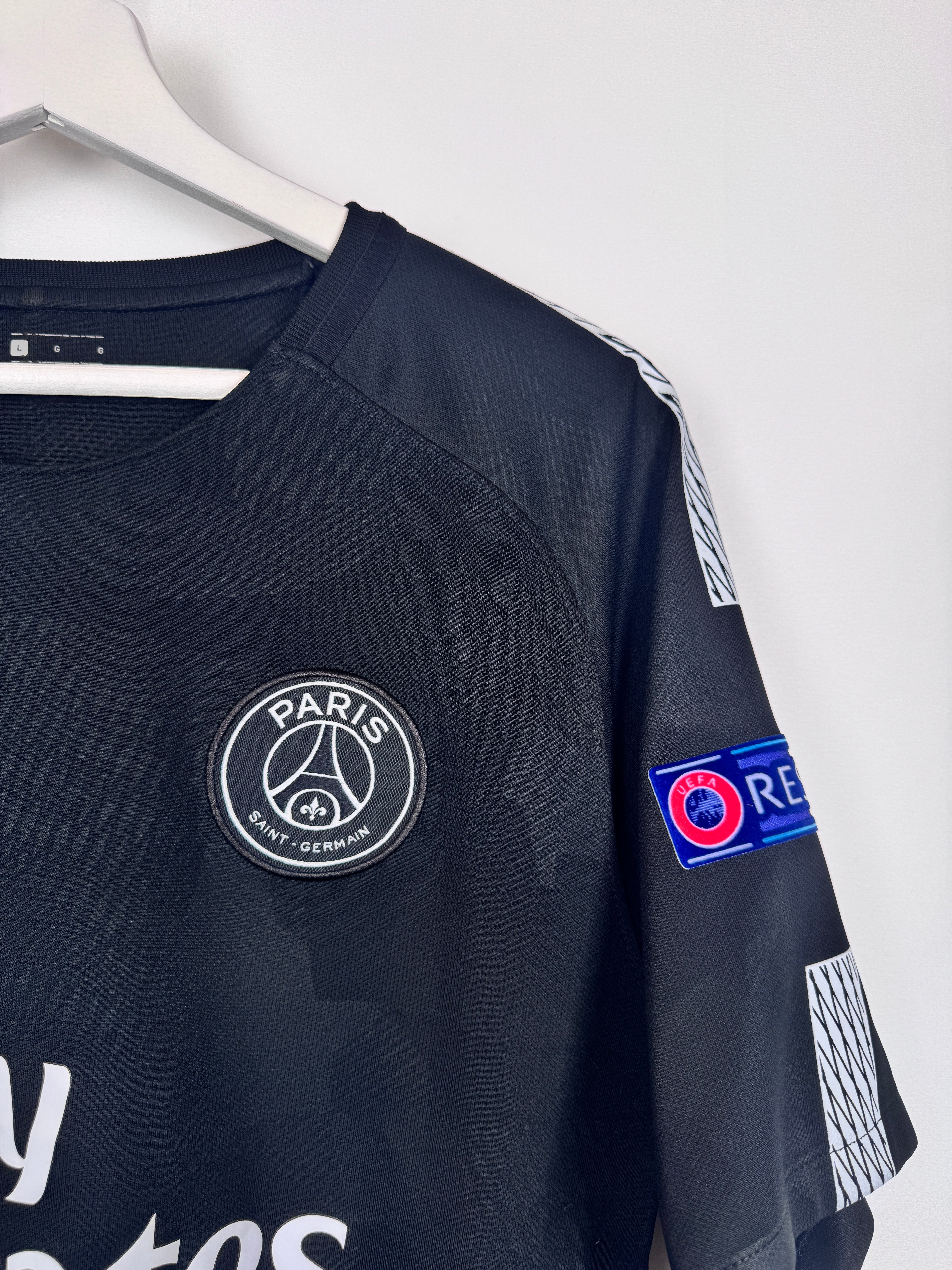 PSG FOOTBALL JERSEY 1997/1998 HOME - NGOTTY #4 (S)