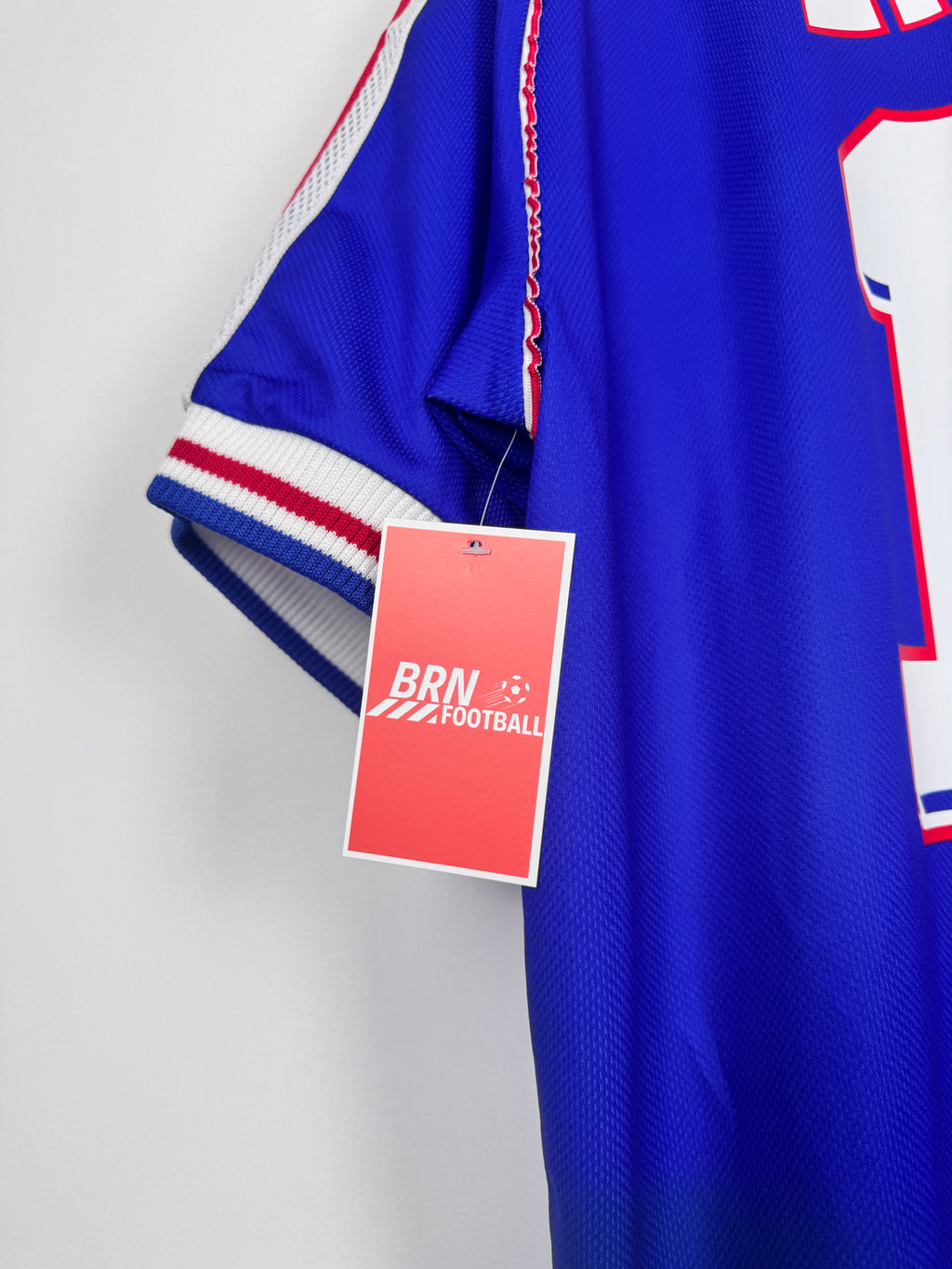 MAILLOT DE FOOTBALL ÉQUIPE DE FRANCE 1998 DOMICILE - ZINÉDINE ZIDANE #10 (XL)