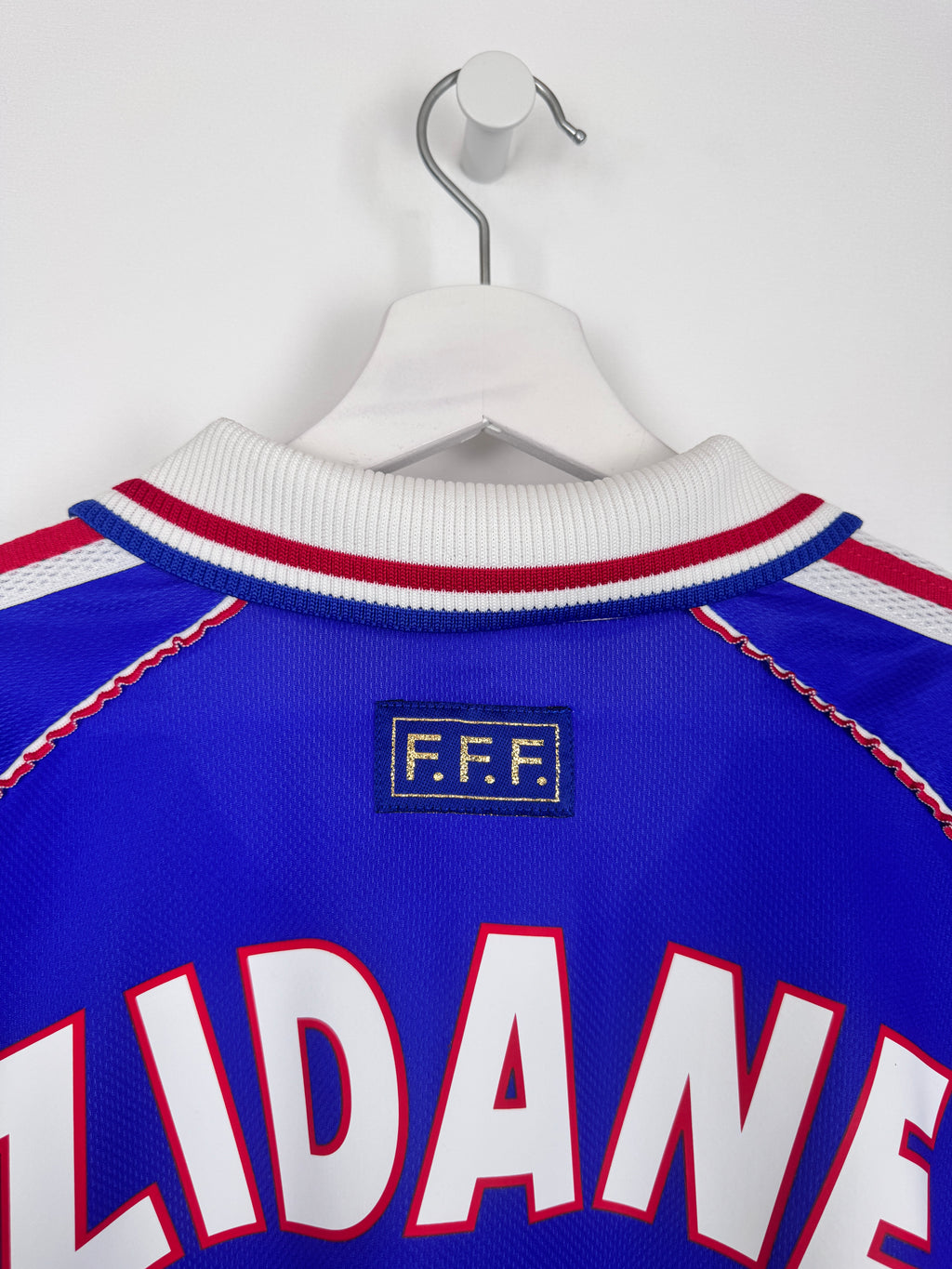 MAILLOT DE FOOTBALL ÉQUIPE DE FRANCE 1998 DOMICILE - ZINÉDINE ZIDANE #10 (XL)