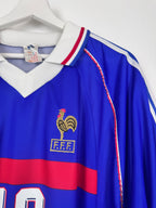 MAILLOT DE FOOTBALL ÉQUIPE DE FRANCE 1998 DOMICILE - ZINÉDINE ZIDANE #10 (XL)