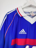 MAILLOT DE FOOTBALL ÉQUIPE DE FRANCE 1998 DOMICILE - ZINÉDINE ZIDANE #10 (XL)