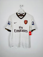 ARSENAL 2007/2008 AWAY FOOTBALL JERSEY - VAN PERSIE #11 VELVET (M)