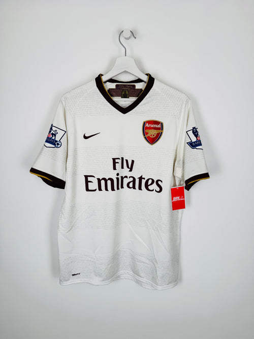 ARSENAL 2007/2008 AWAY FOOTBALL JERSEY - VAN PERSIE #11 VELVET (M)