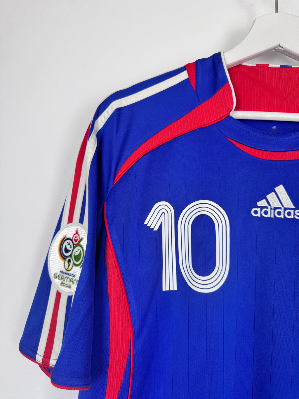 MAILLOT DE FOOTBALL ÉQUIPE DE FRANCE 2006 DOMICILE - ZINÉDINE ZIDANE #10 (M)