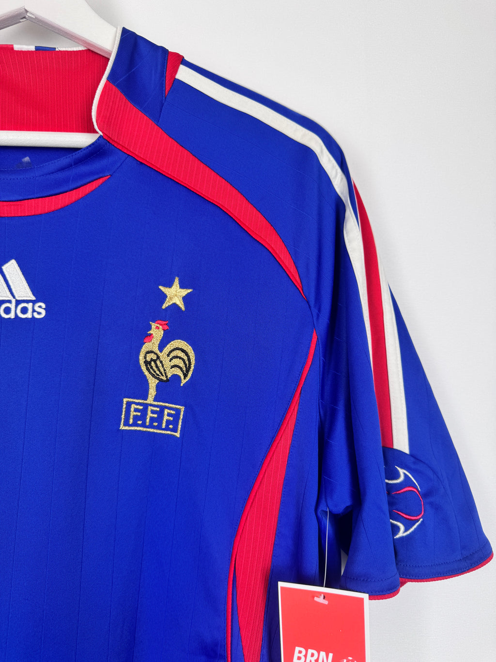MAILLOT DE FOOTBALL ÉQUIPE DE FRANCE 2006 DOMICILE - ZINÉDINE ZIDANE #10 (M)