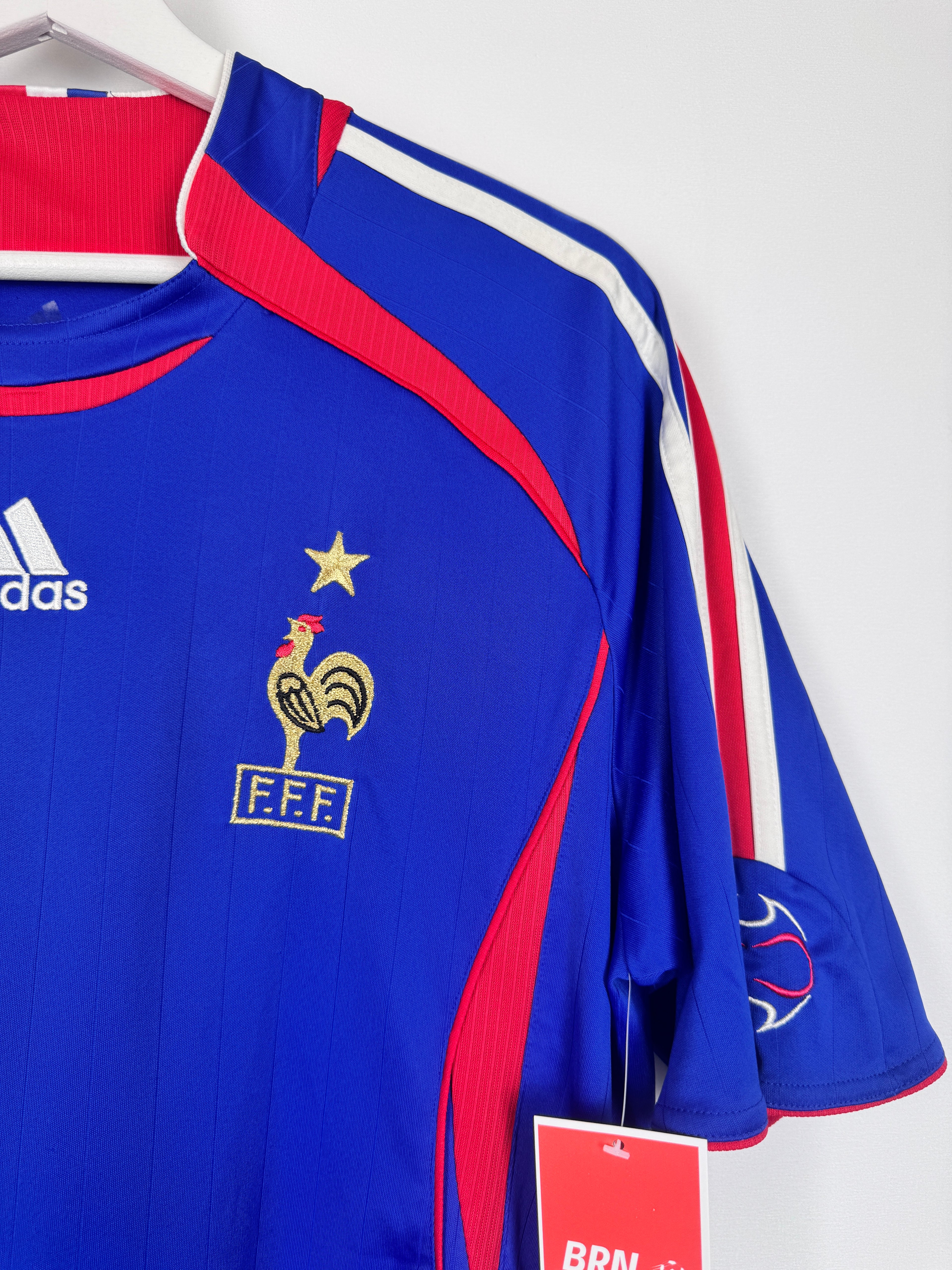 MAILLOT DE FOOTBALL ÉQUIPE DE FRANCE 2006 DOMICILE - ZINÉDINE ZIDANE #10 (M)