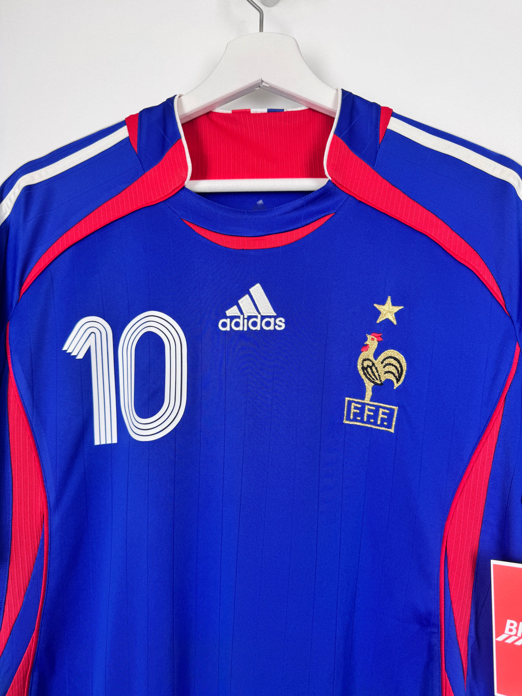 MAILLOT DE FOOTBALL ÉQUIPE DE FRANCE 2006 DOMICILE - ZINÉDINE ZIDANE #10 (M)